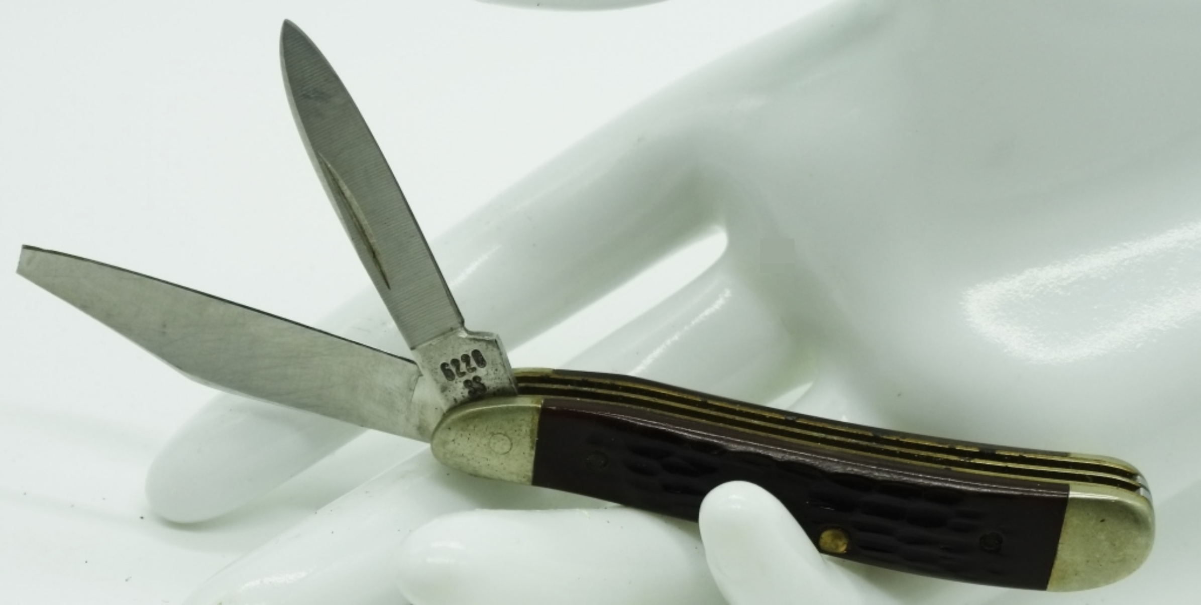 Case XX 6220 Pen Knife, Jigged Bone Handle