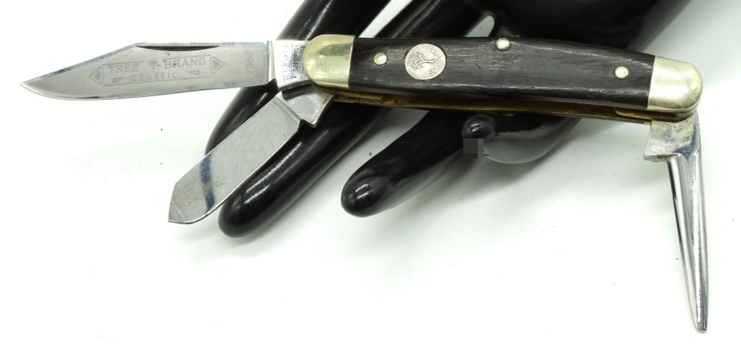 Boker Tree Brand 7388 Stockman, Ebony Handles