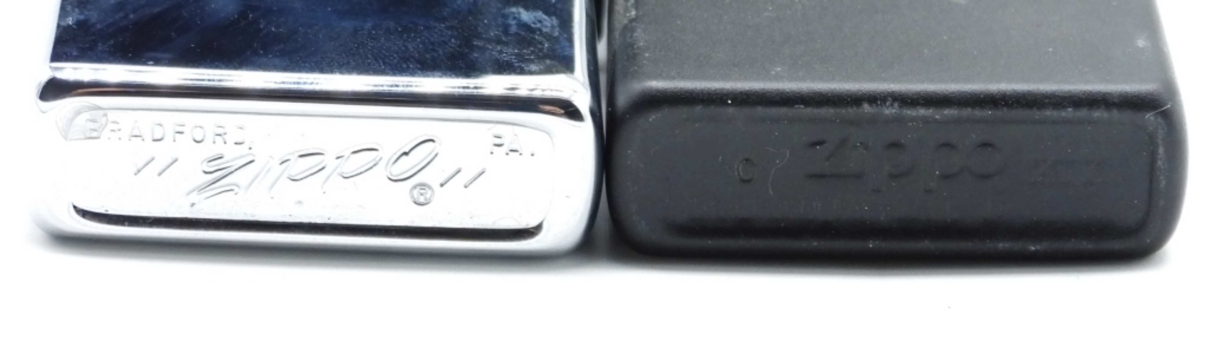 Zippo Chrome Lighters, Personalized & Compass
