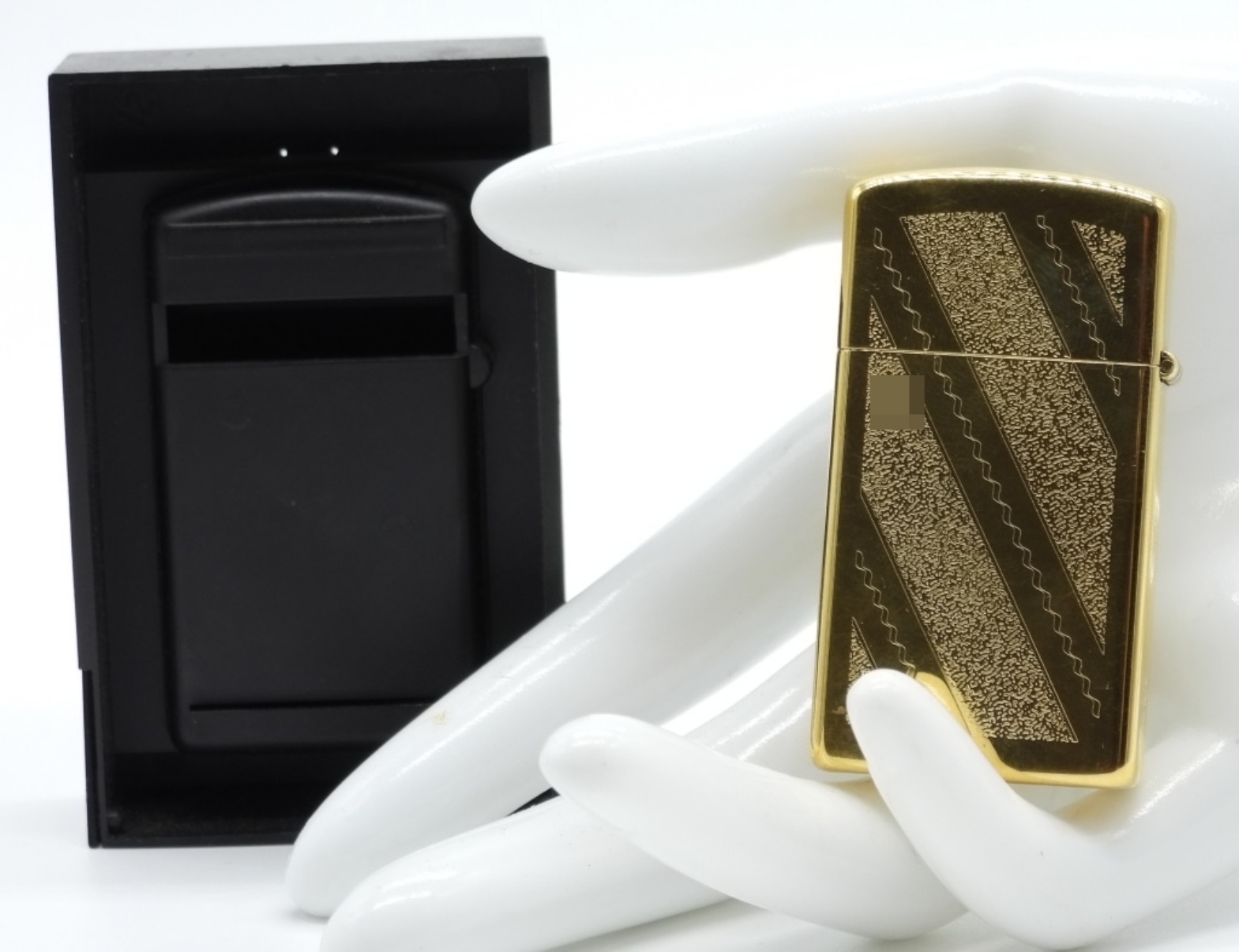 Zippo Brass Lighter, Engraved "John" 1984