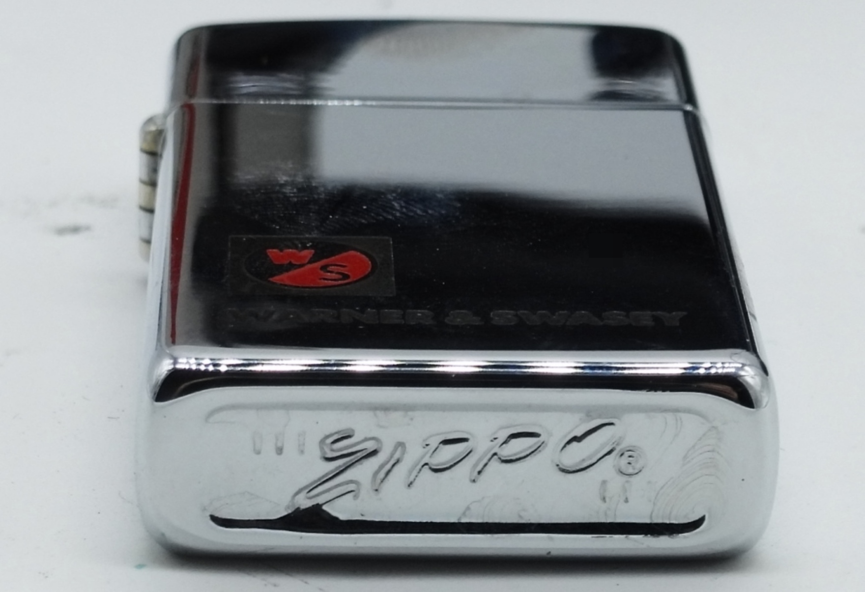 1968 Zippo Warner & Swasey Slim Advertising