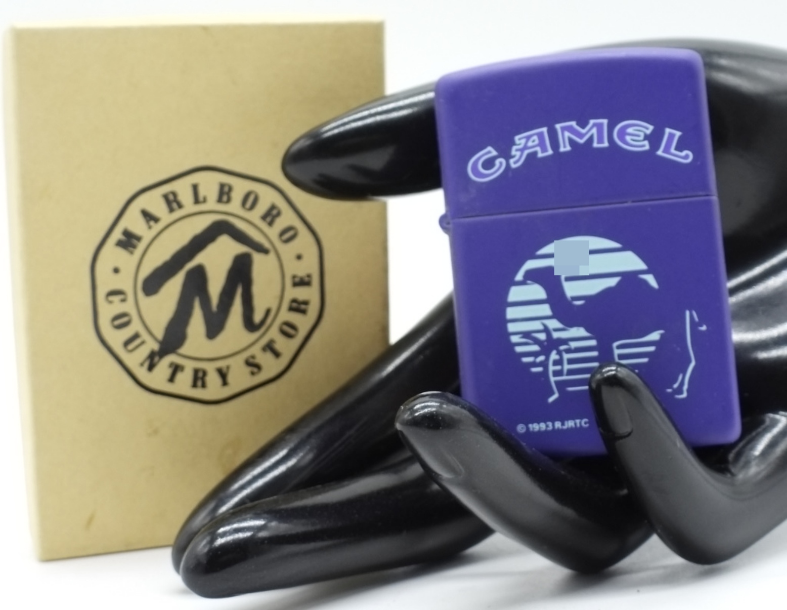 Zippo Camel Cigarette Promotional Lighter, Purple