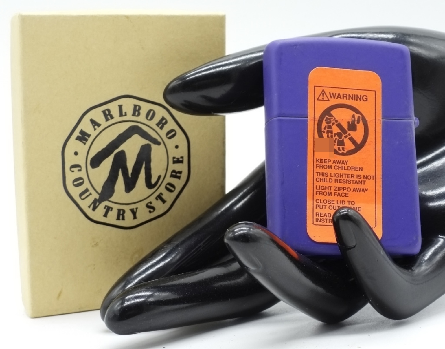 Zippo Camel Cigarette Promotional Lighter, Purple