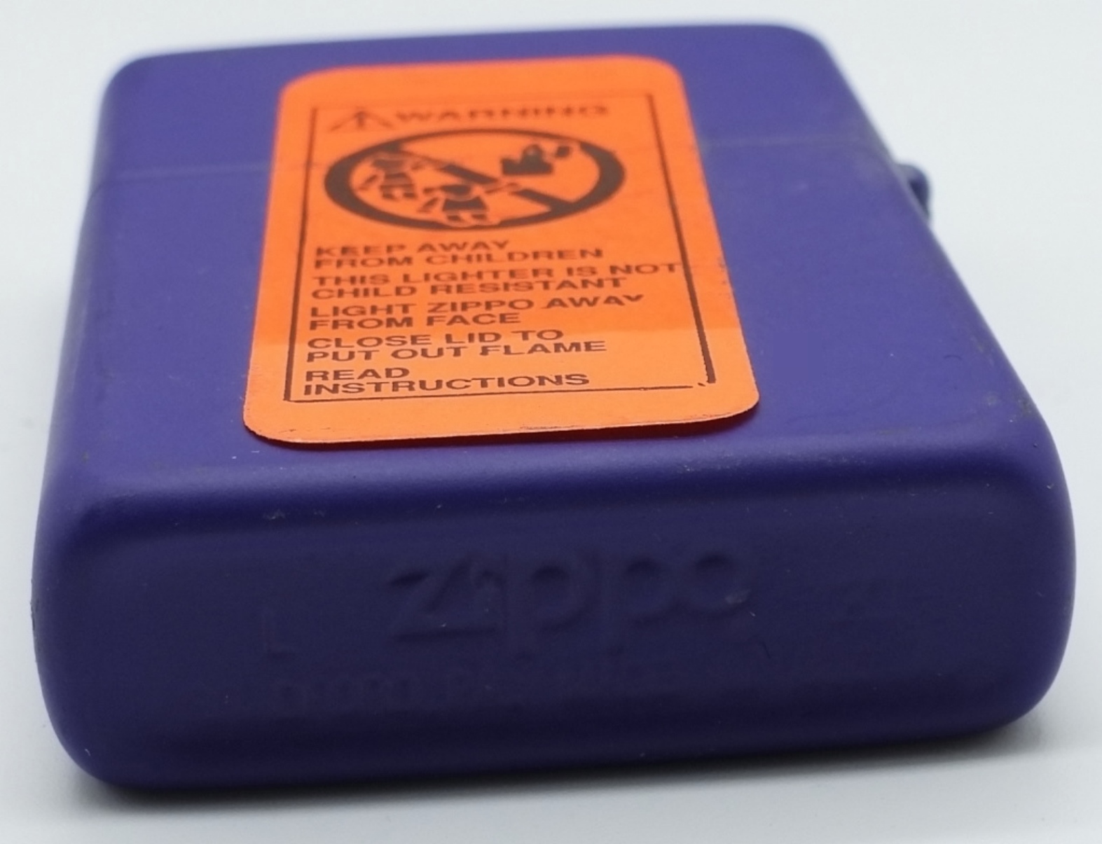 Zippo Camel Cigarette Promotional Lighter, Purple