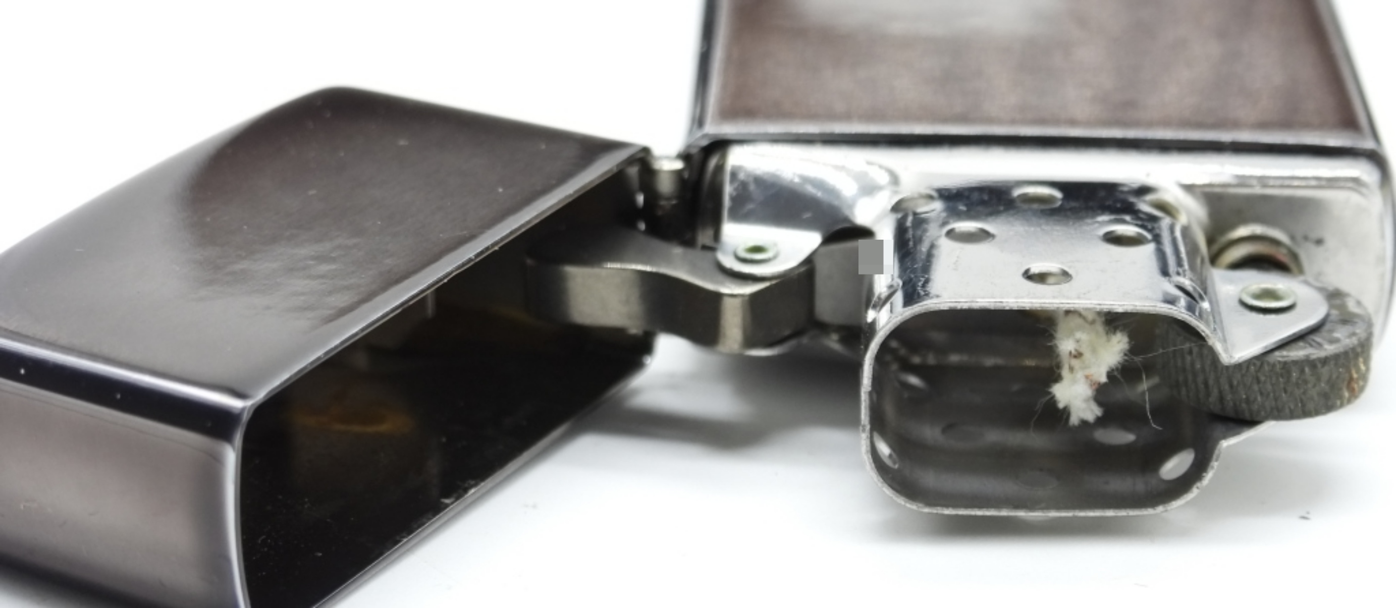 Zippo Camel & Black Crackle Lighter Pair