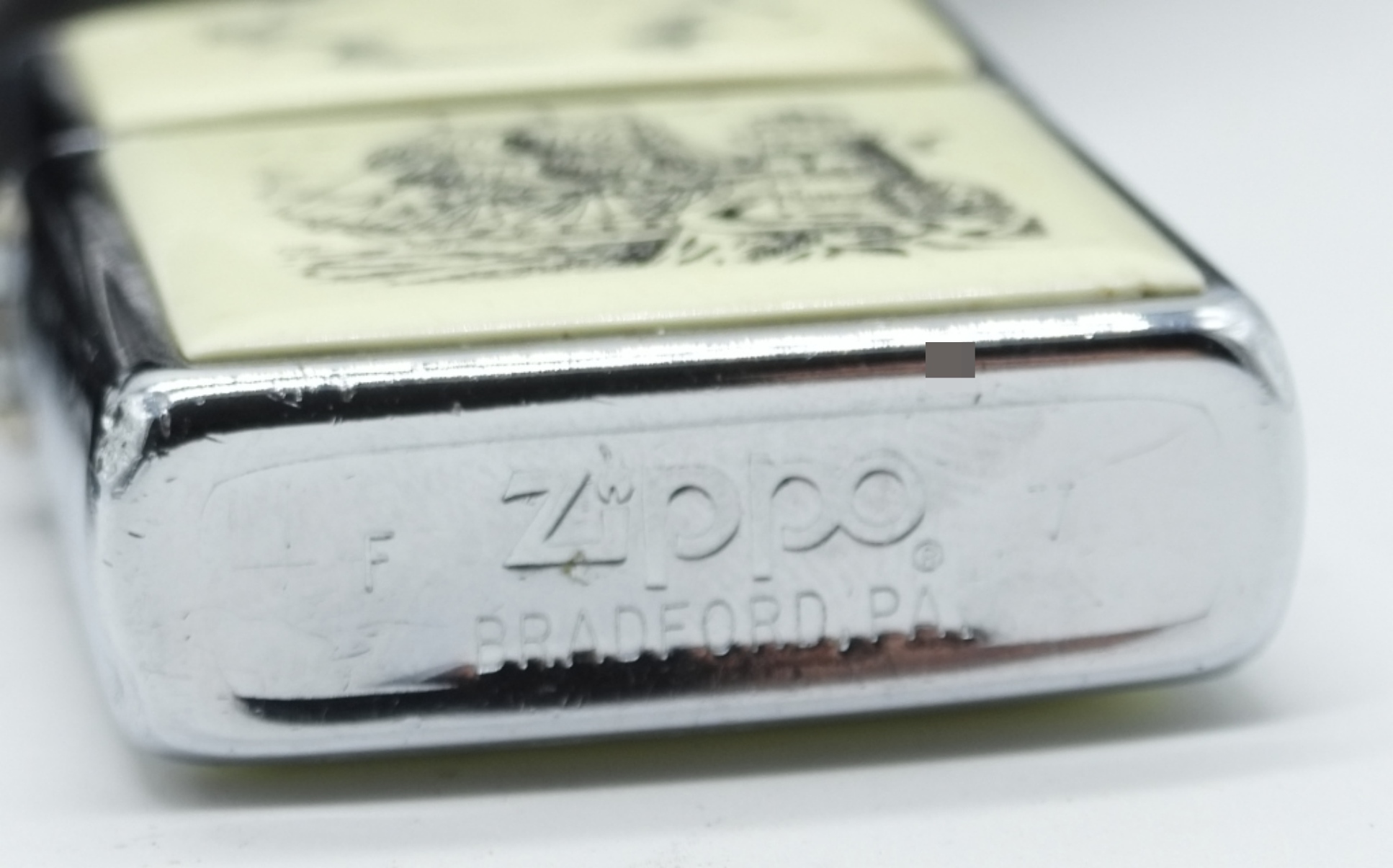 Zippo Nautical Scene Scrimshaw Lighthouse Lighter