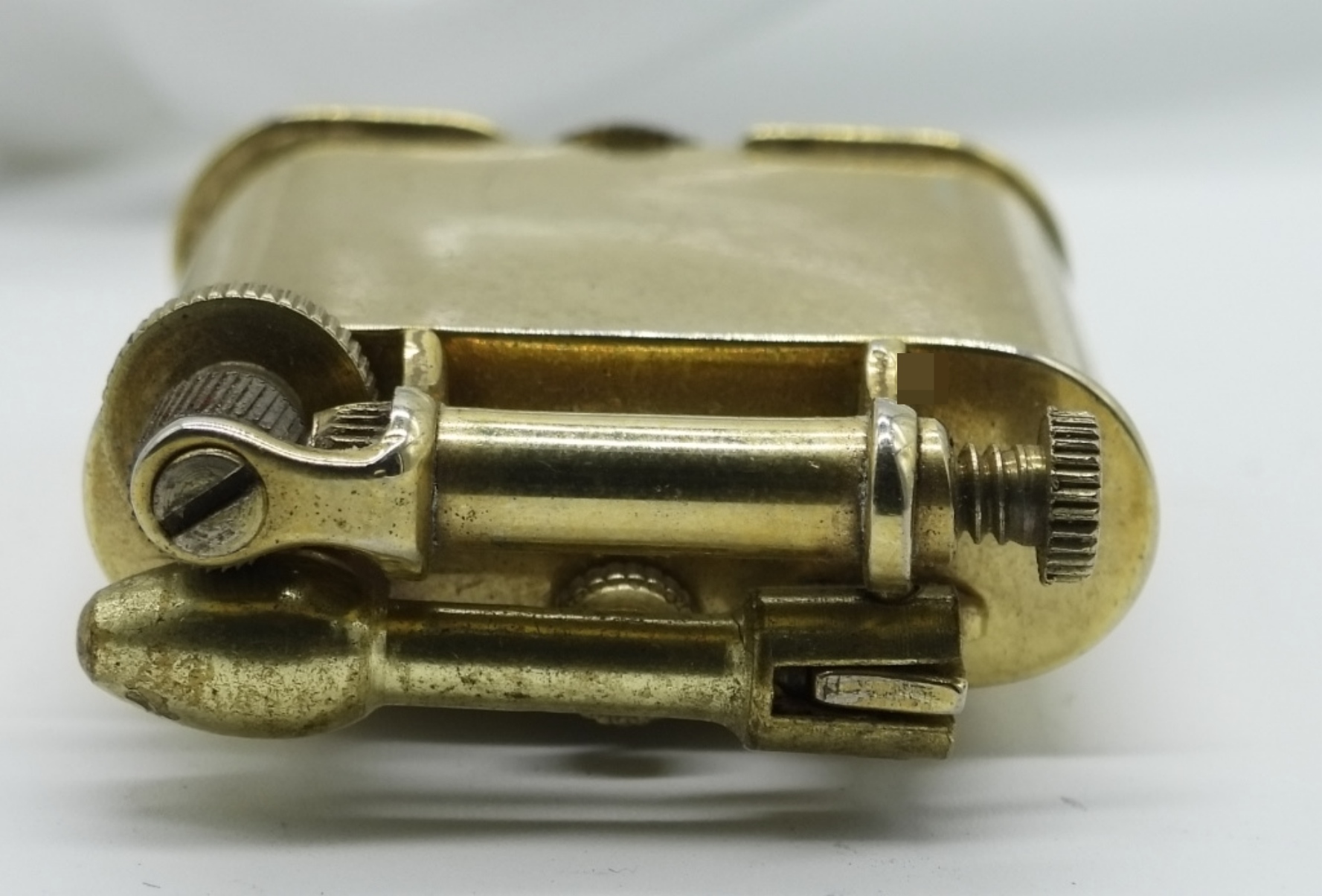 Clock Lighter, Brass Finish