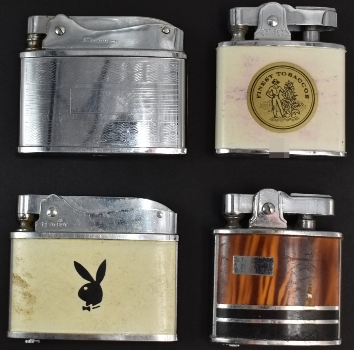 Vintage Lighter Collection - 4 Pieces