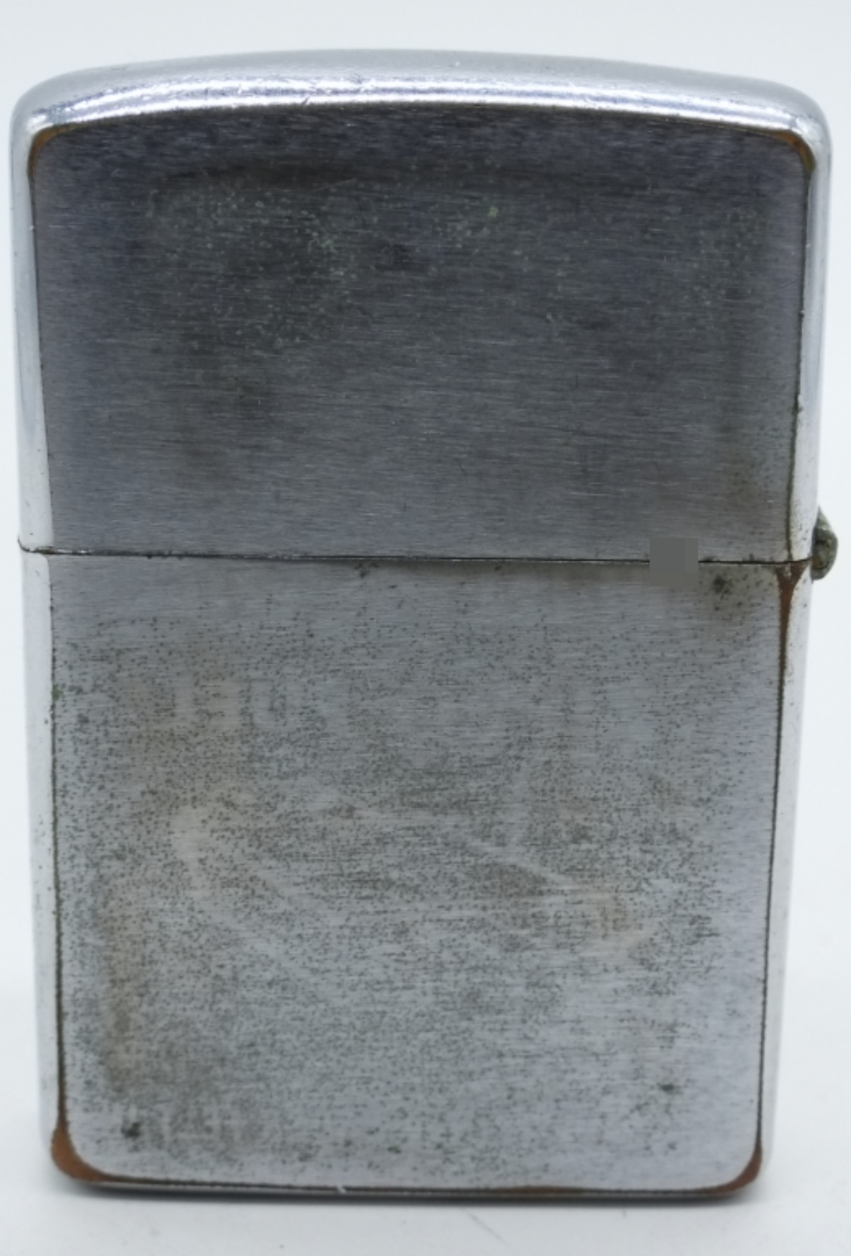1970s Zippo Chrome Brushed Regular Lighter