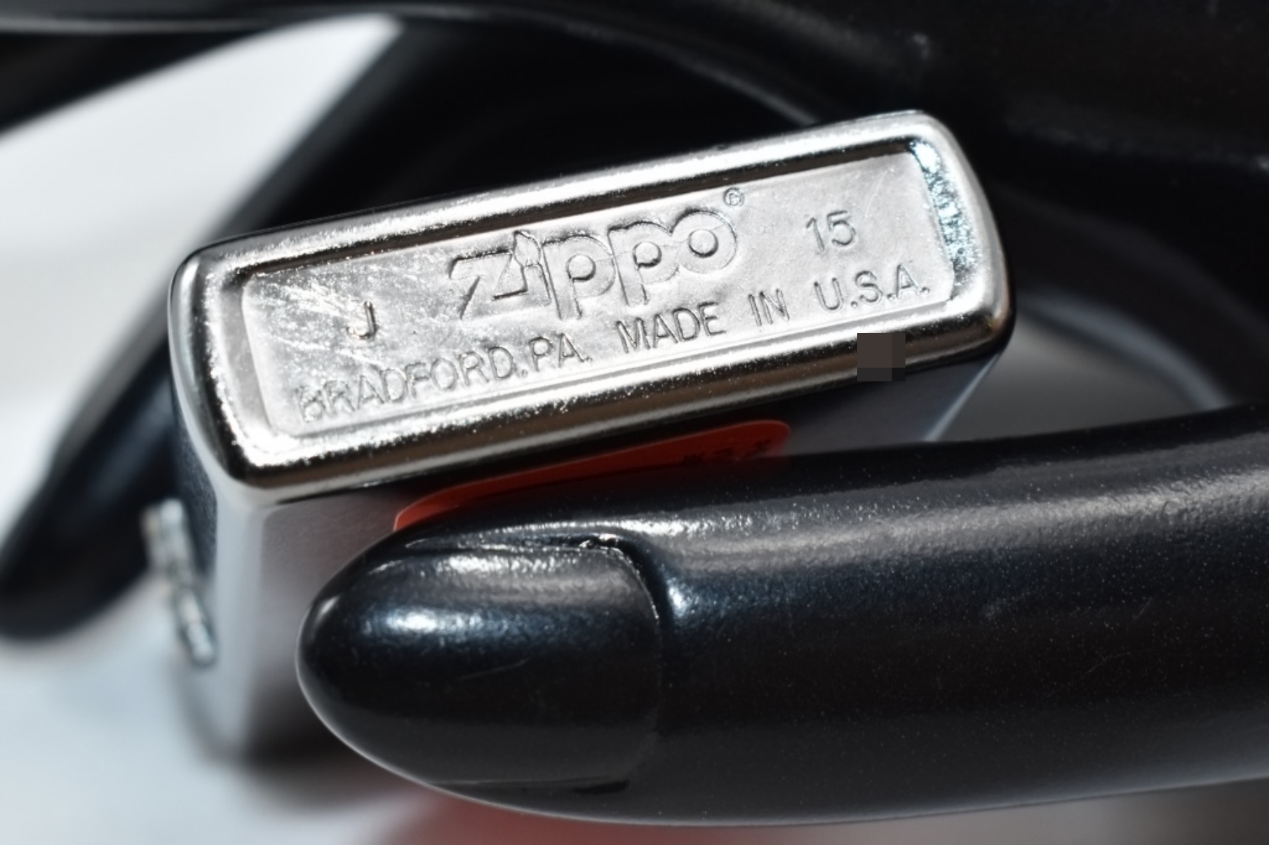 2015-16 Zippo Chrome Brushed Lighters - Pair