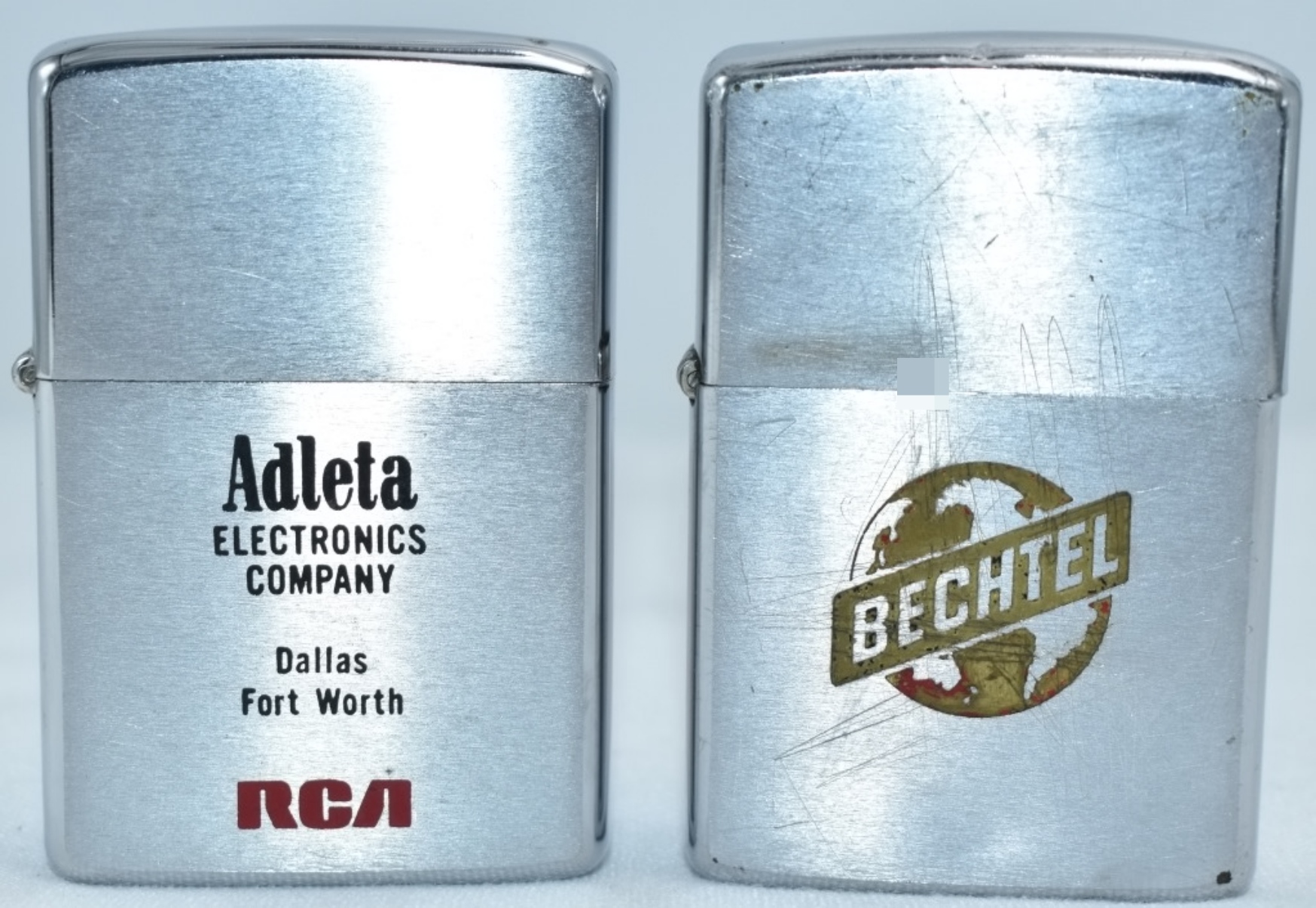 Vintage Zippo Advertising Lighters (2)