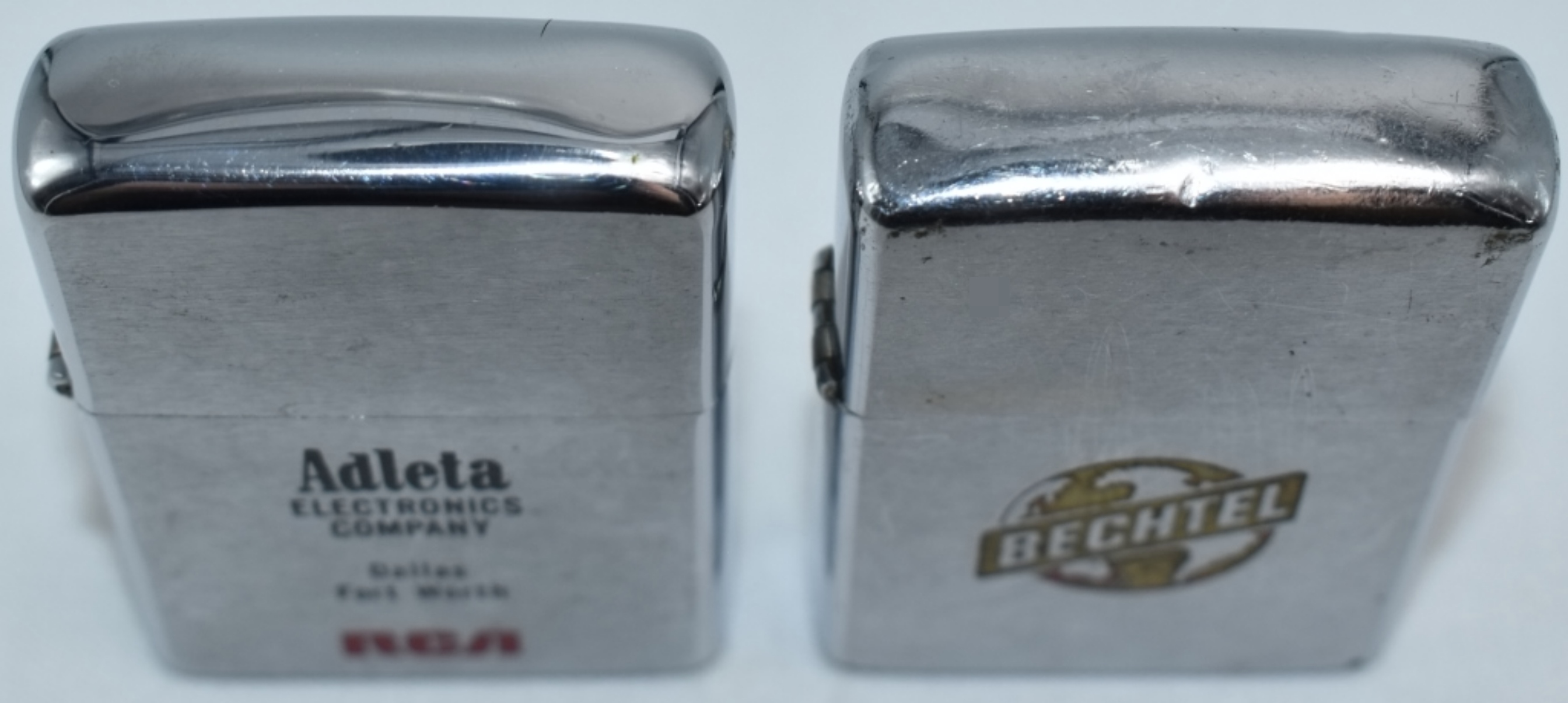 Vintage Zippo Advertising Lighters (2)