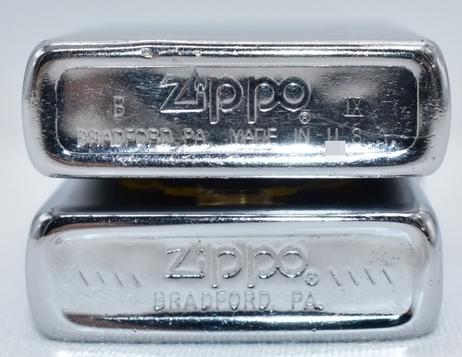 Zippo USS Nassau LHA-4 Navy Lighters (2)