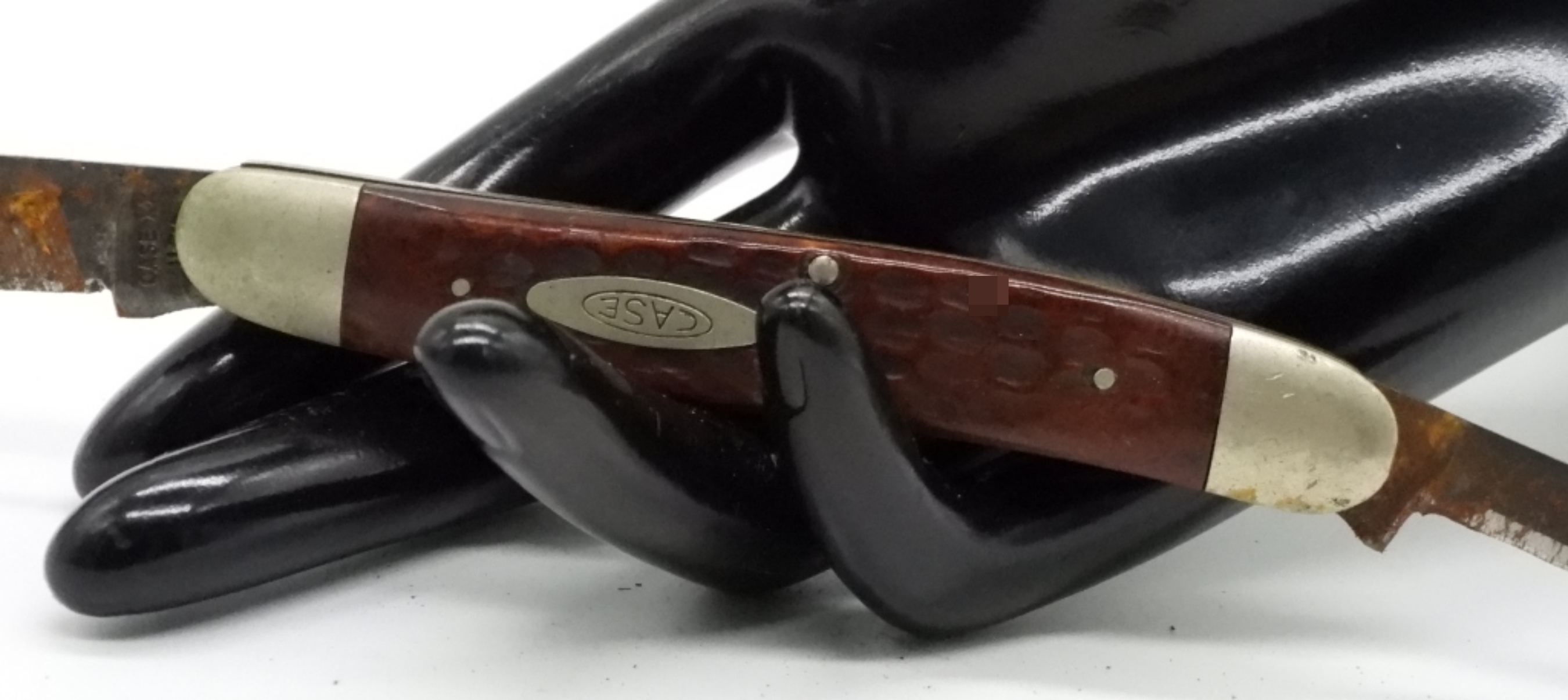 Case Folding Knife with Wood Handle