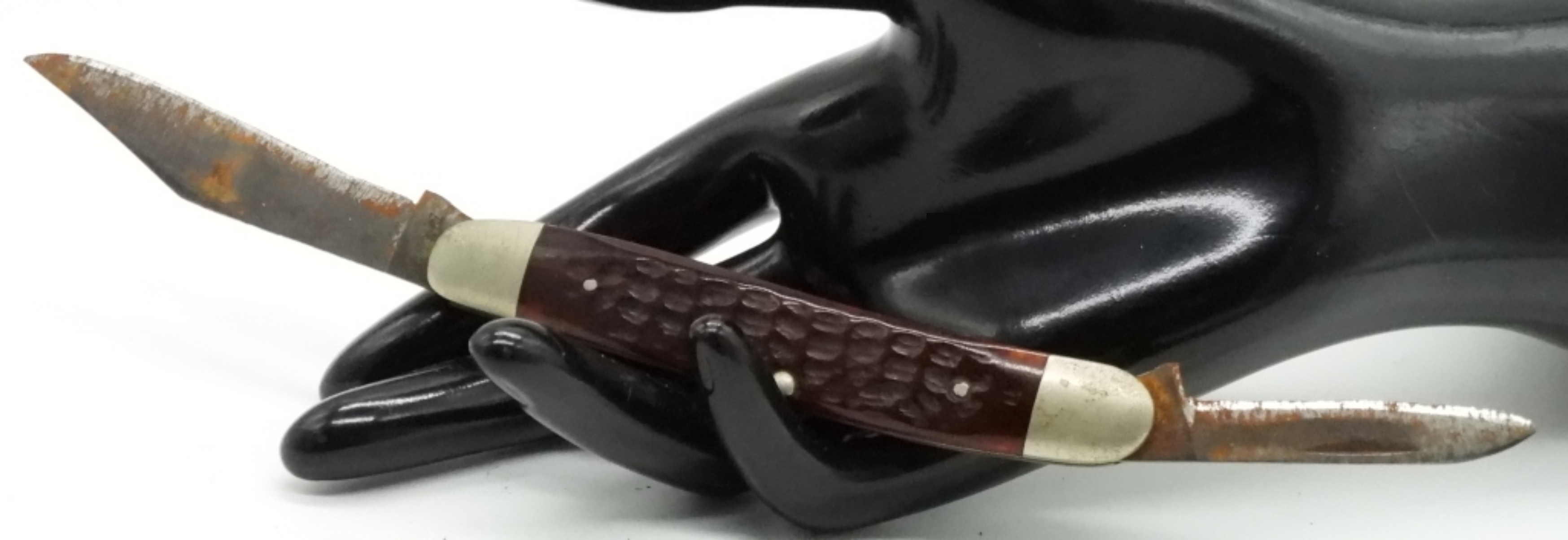 Case Folding Knife with Wood Handle