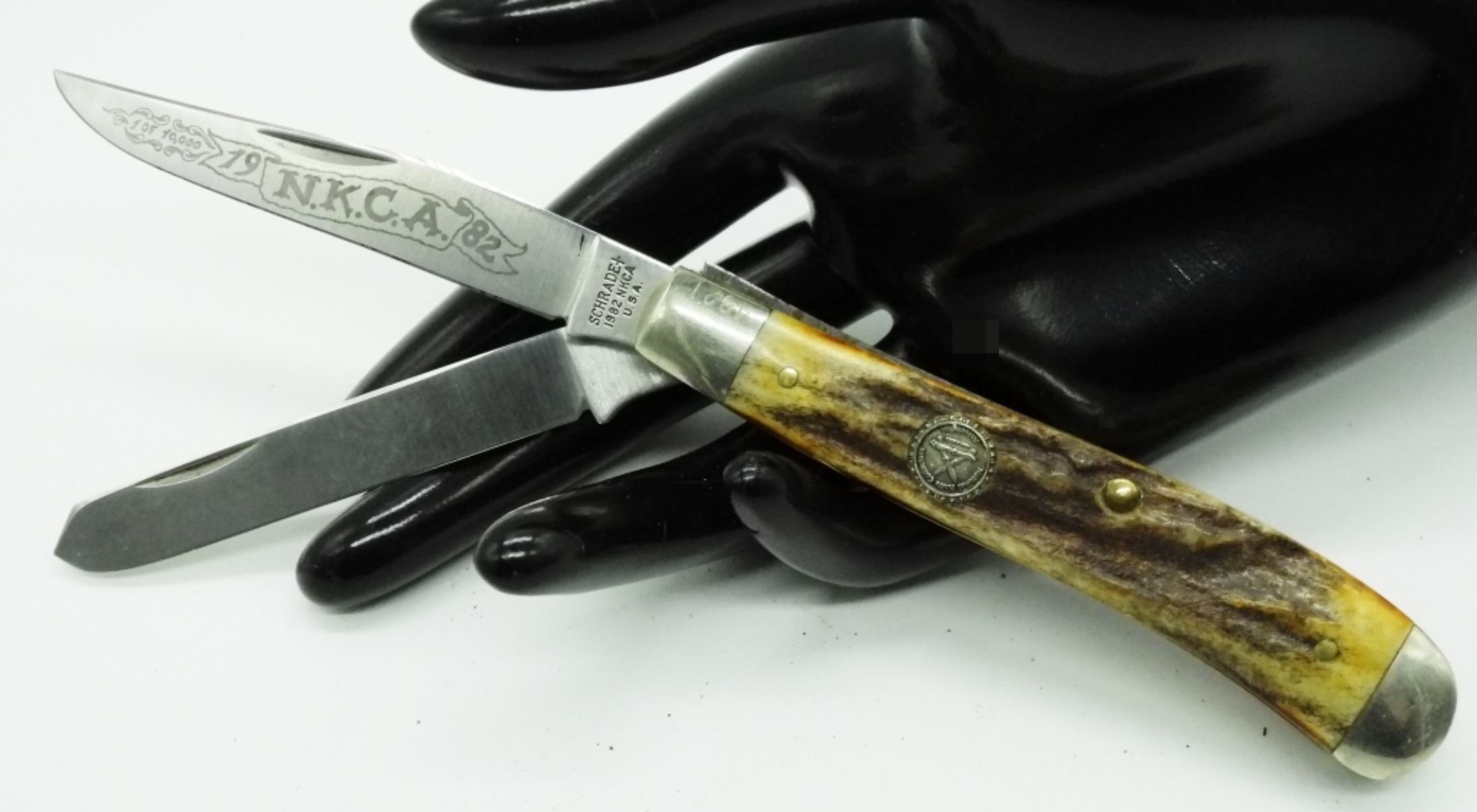 Schrade+ N.K.C.A. Stockman Folding Knife