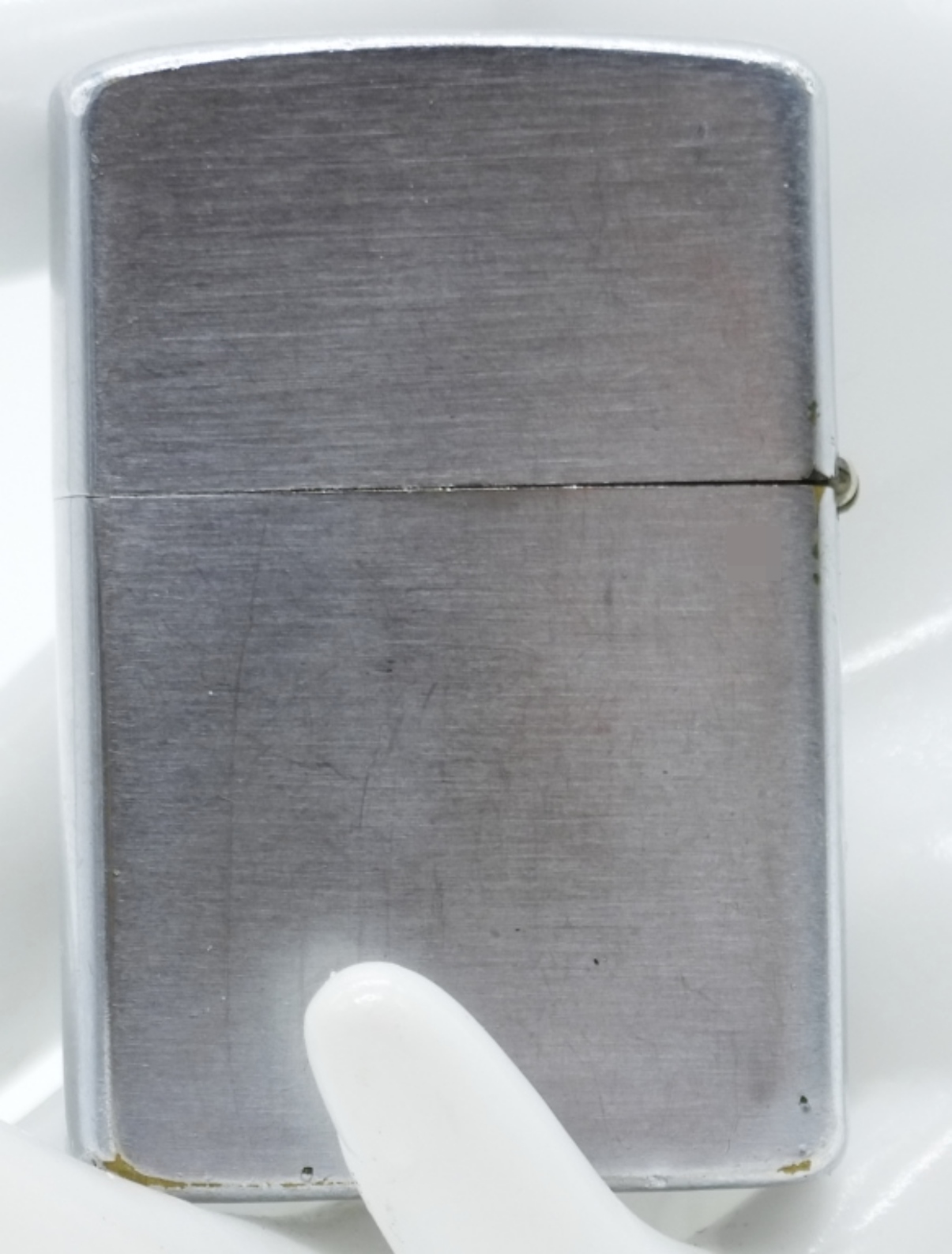 Zippo Alaska Chrome Lighter, Brushed Finish
