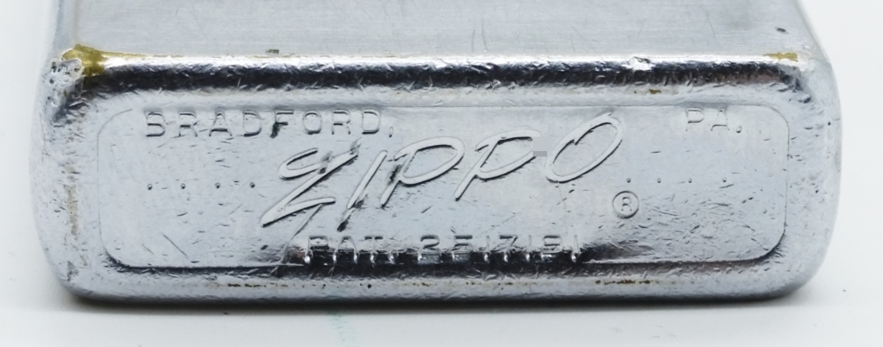 Zippo Alaska Chrome Lighter, Brushed Finish