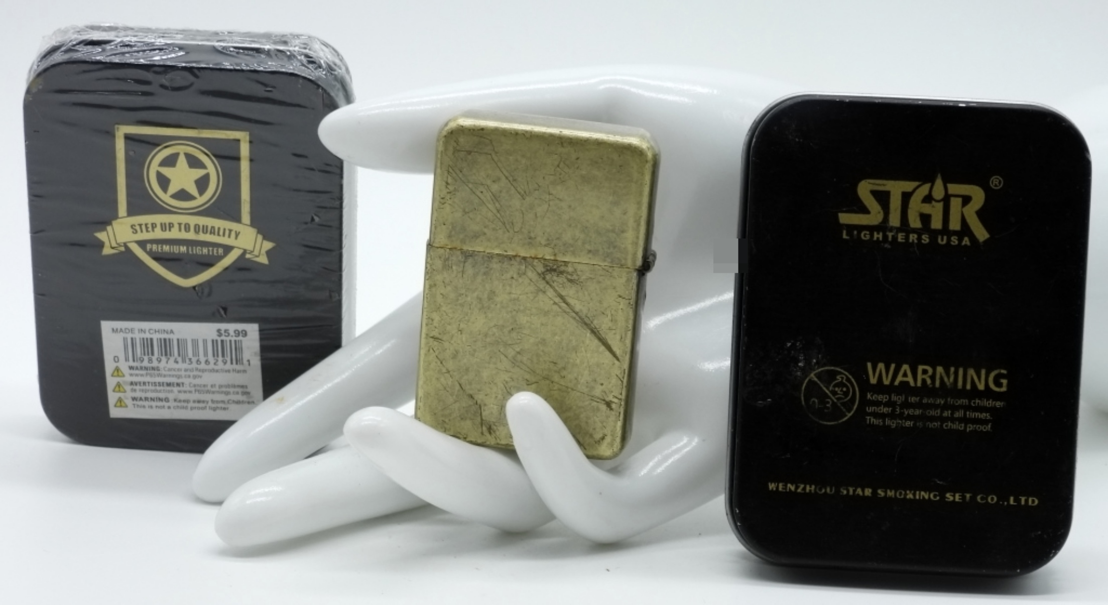 Star Premium Lighters - Skull & Eagle Designs