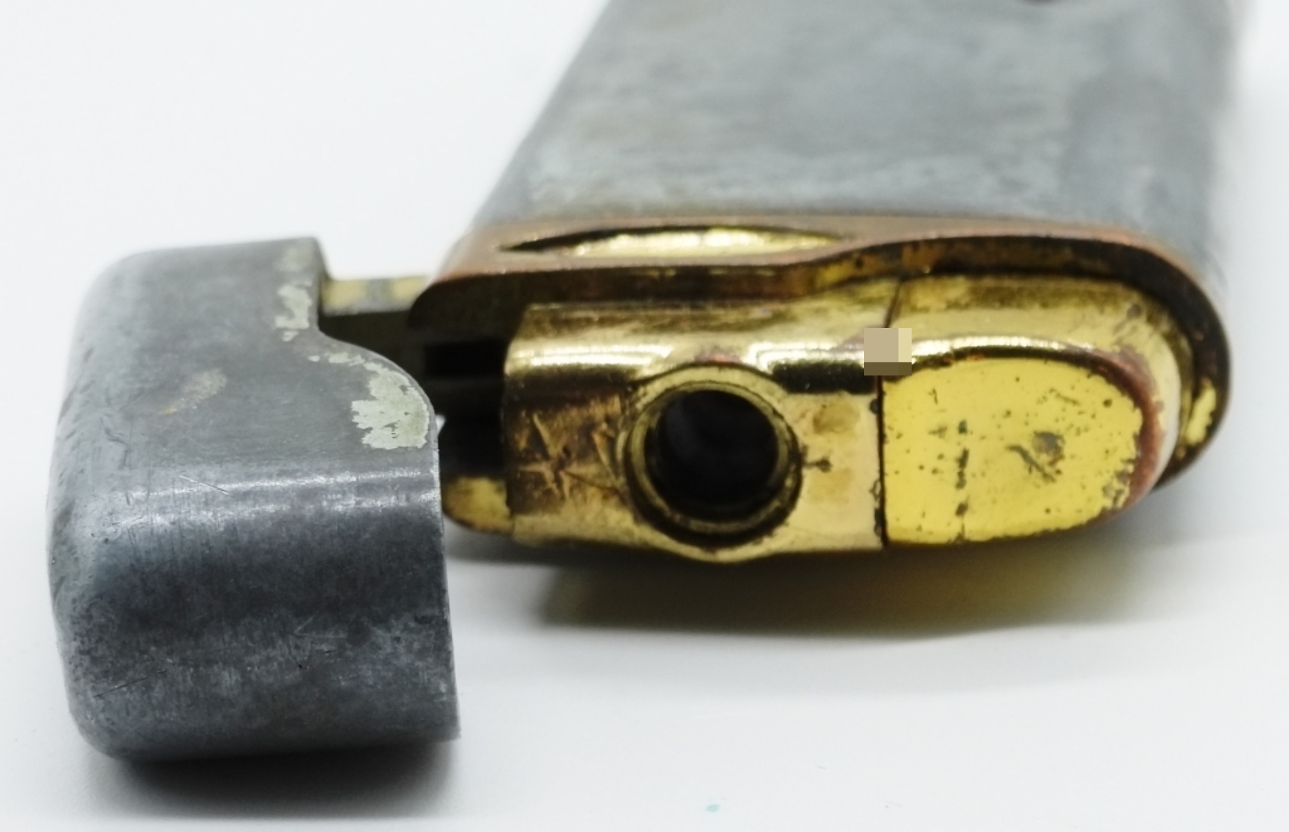 Unidentified "Good Lucky" Pin-Up Lighter