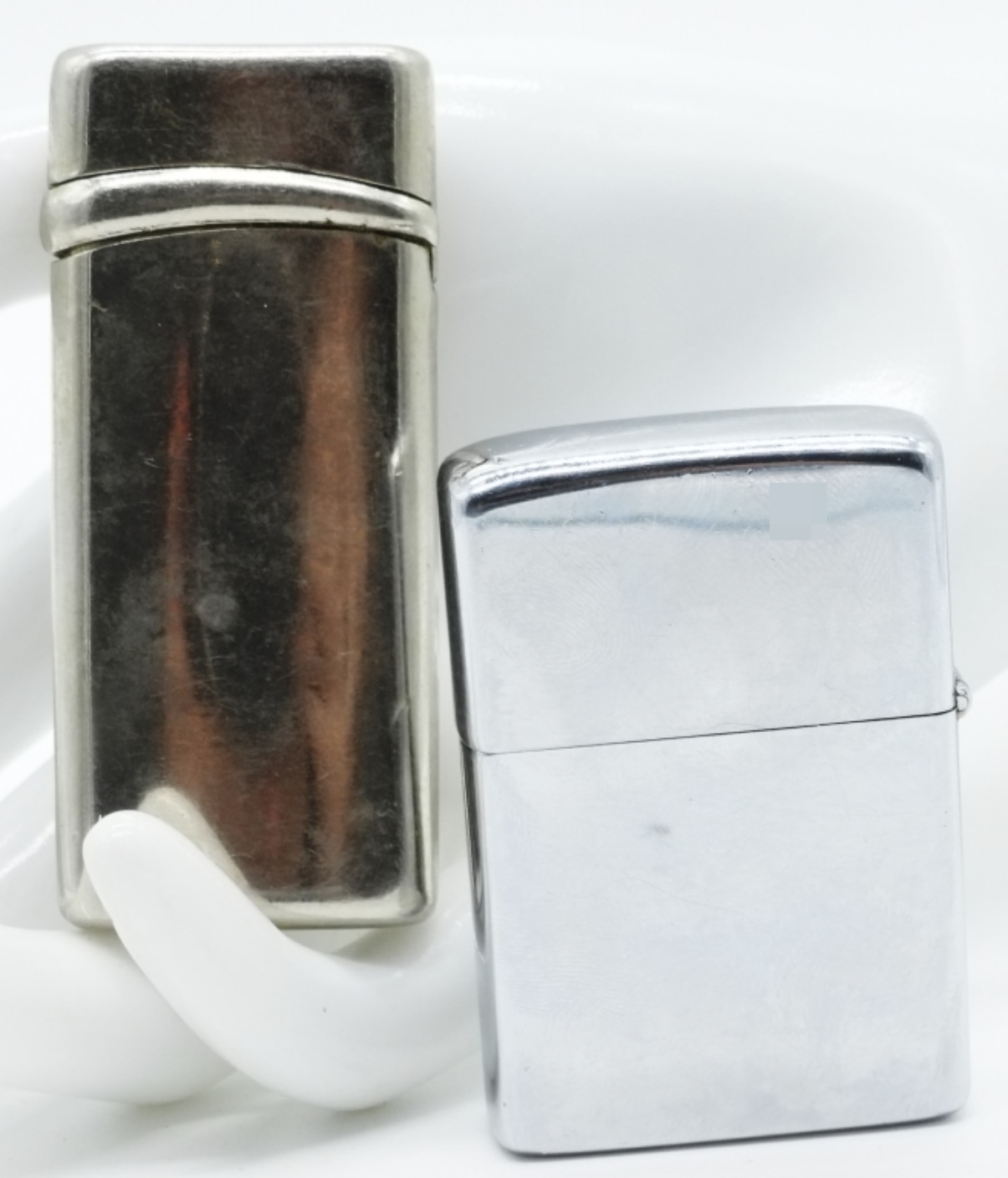 Zippo USS Forrestal CV-59 Chrome Lighter