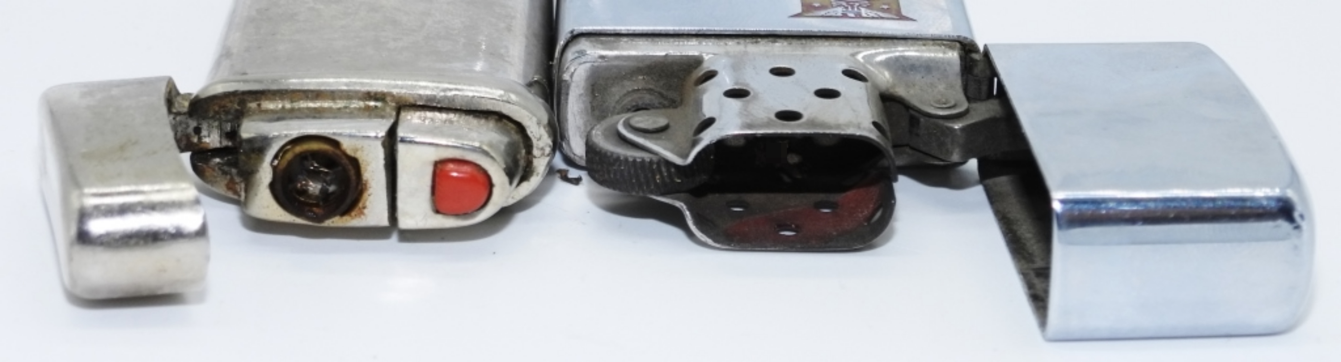 Zippo USS Forrestal CV-59 Chrome Lighter