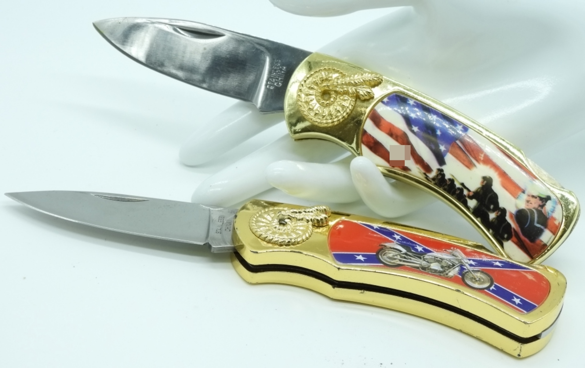 Commemorative Folding Knives, Patriotic Themes