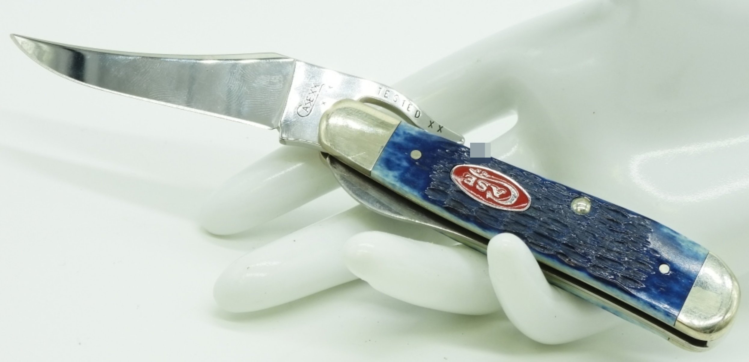Case XX 61953 Folding Knife with Blue Handle