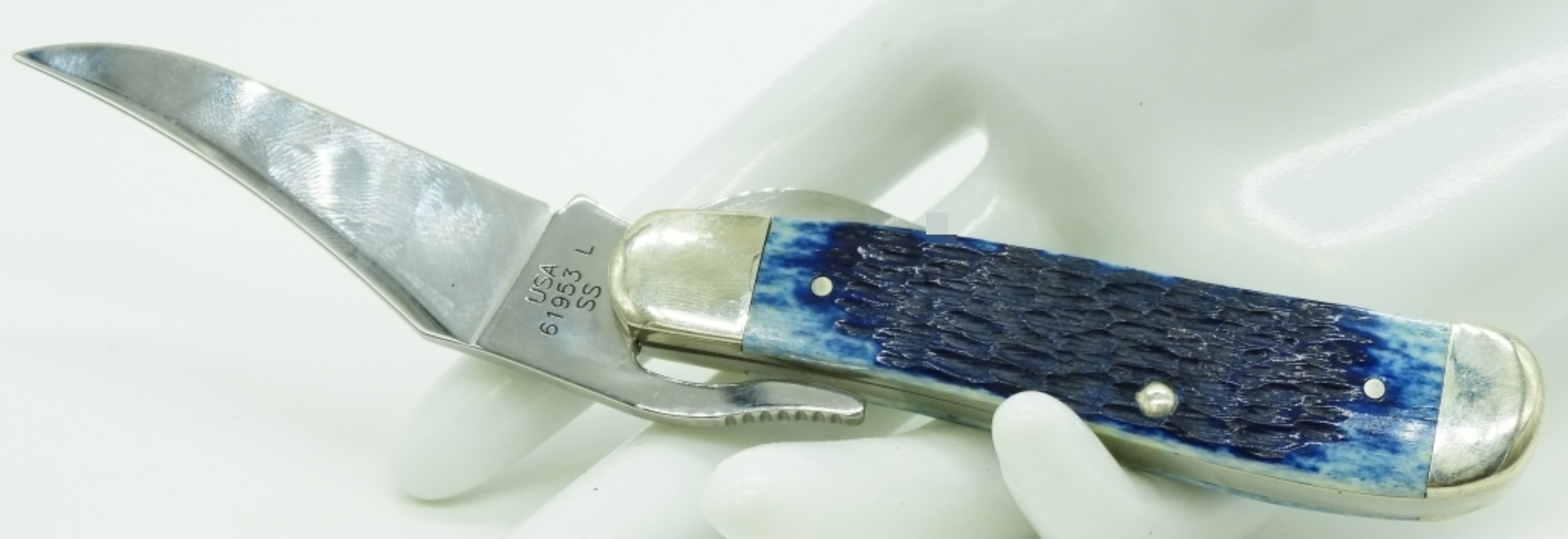 Case XX 61953 Folding Knife with Blue Handle