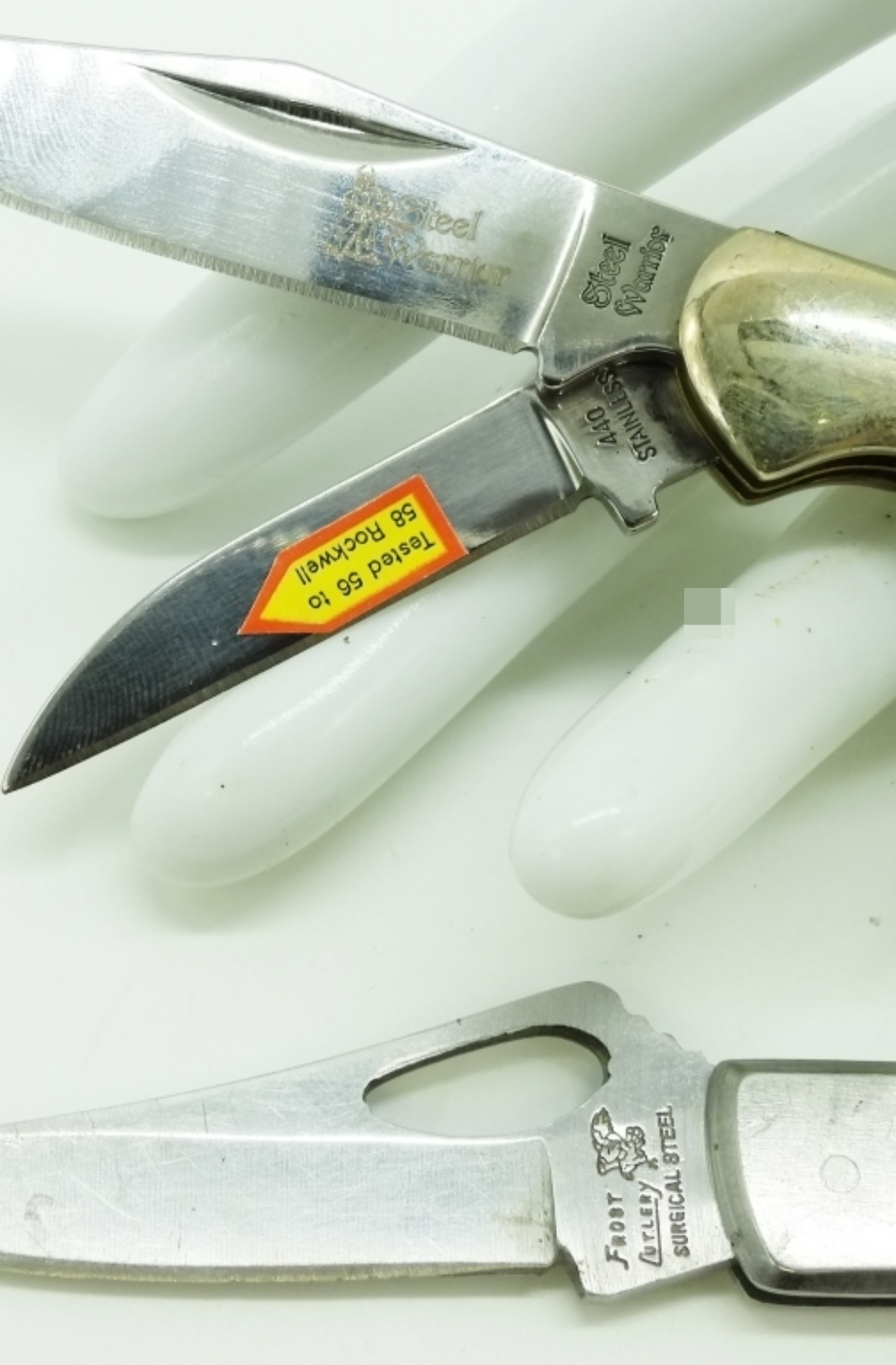 Steel Warrior & Frost Cutlery Folding Knives (2)