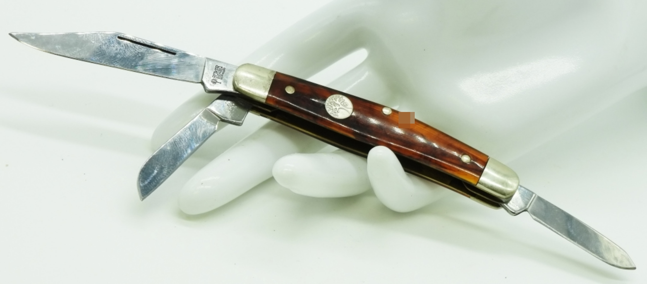 Boker Solingen Germany Multi-Blade Folding Knife