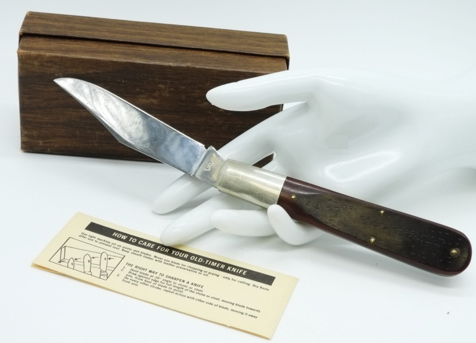 Schrade Old Timer 6143 Fixed Blade Knife