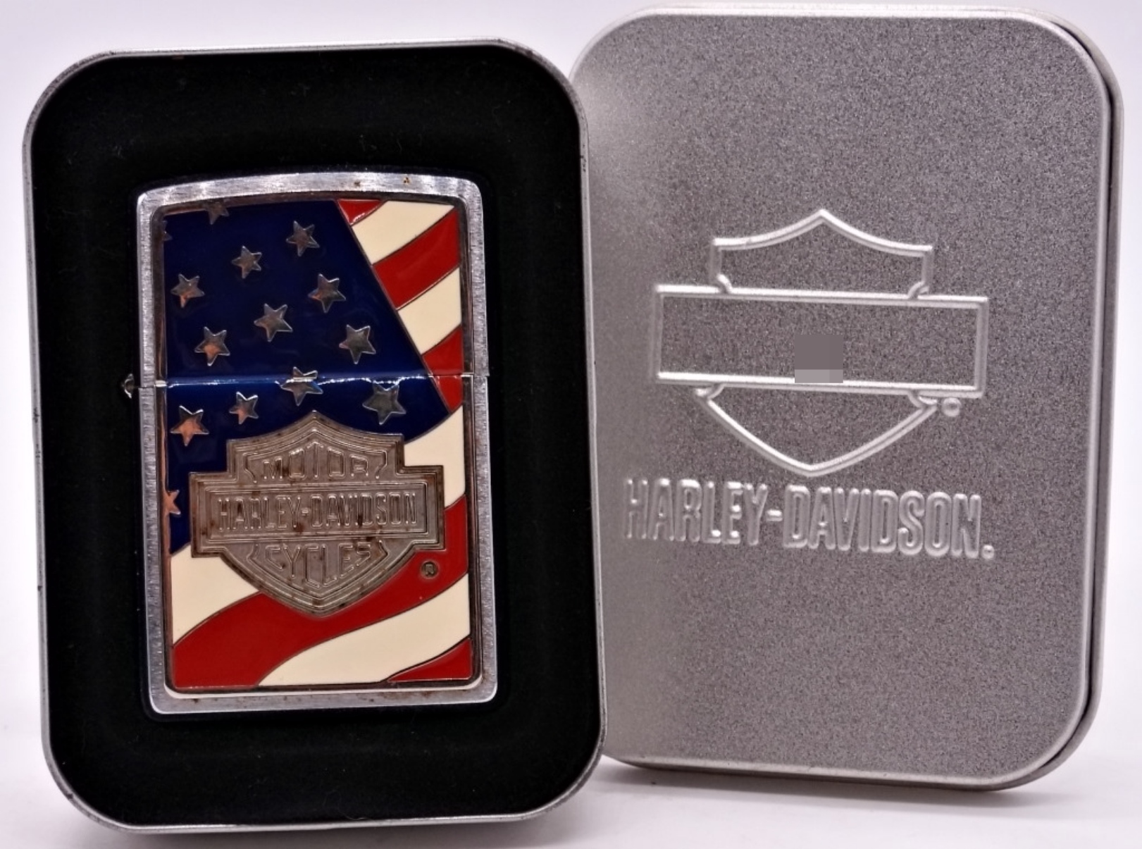 2006 Zippo Harley-Davidson American Flag Lighter