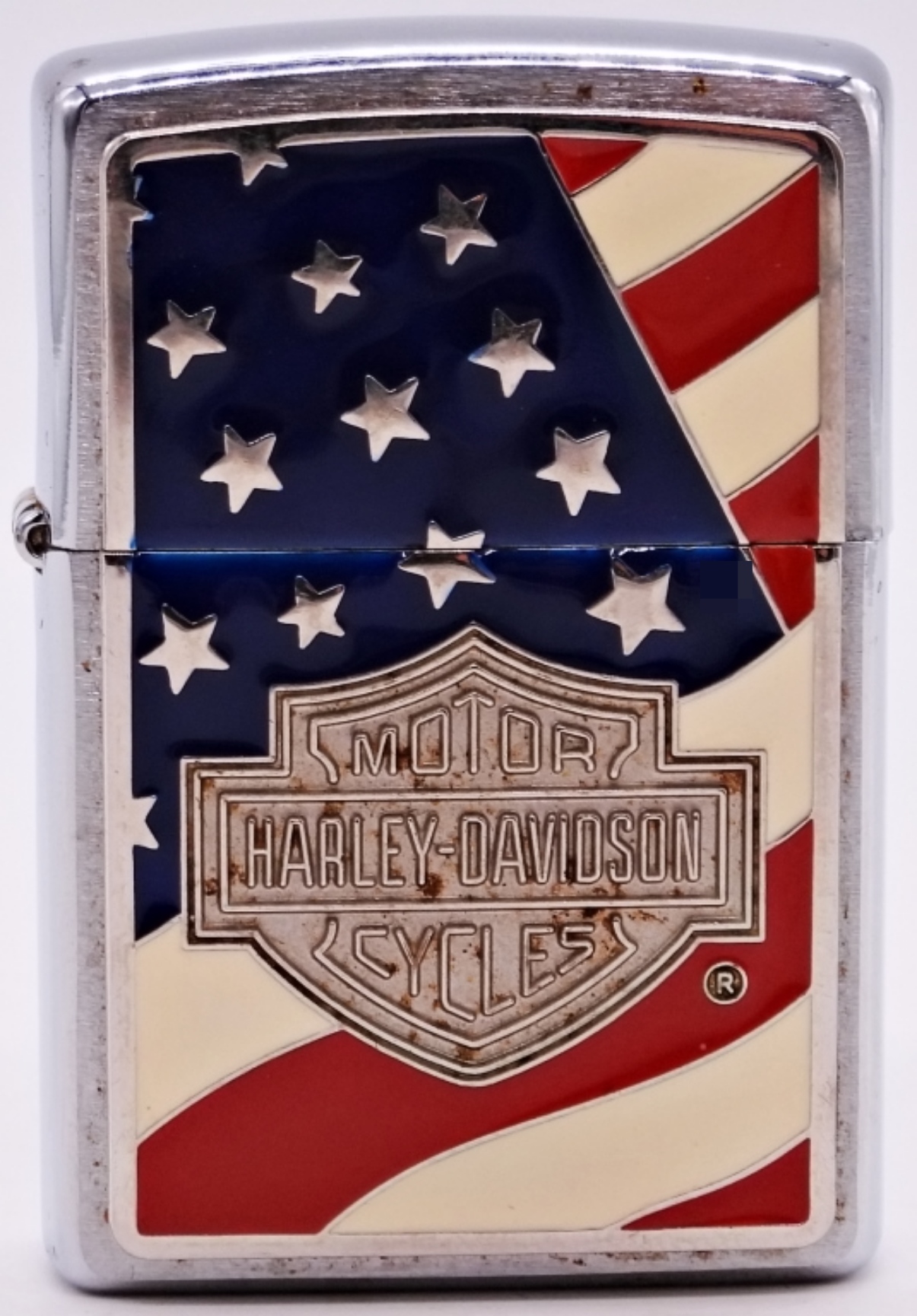 2006 Zippo Harley-Davidson American Flag Lighter
