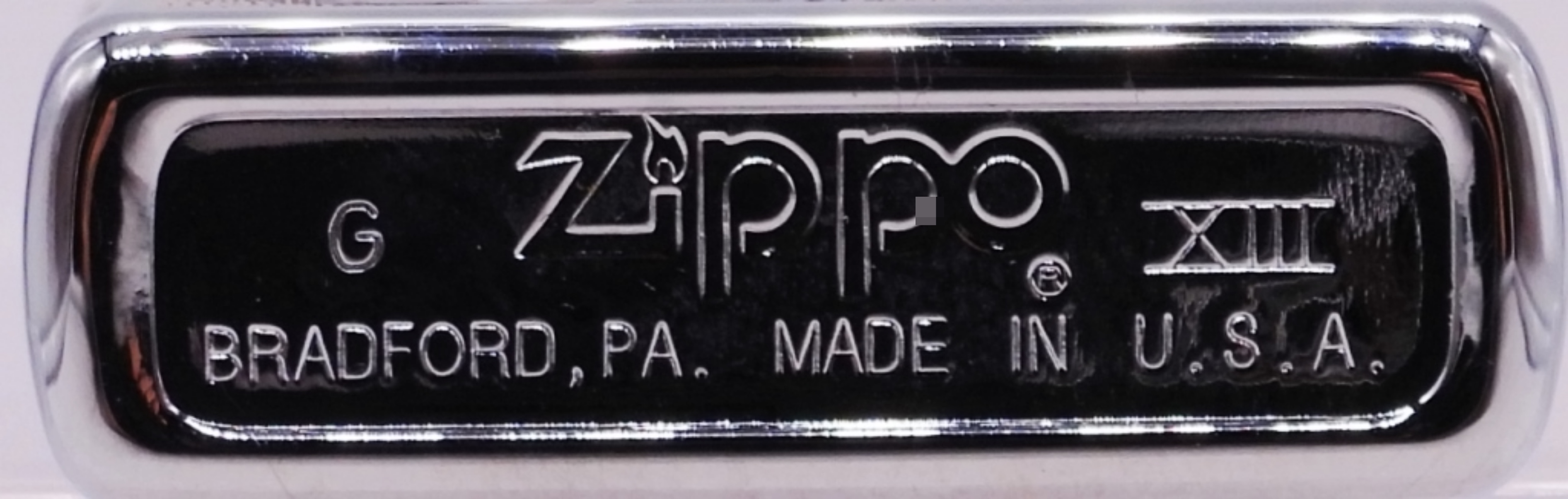 1997 Zippo Camel Motorcycle Lighter, Chrome