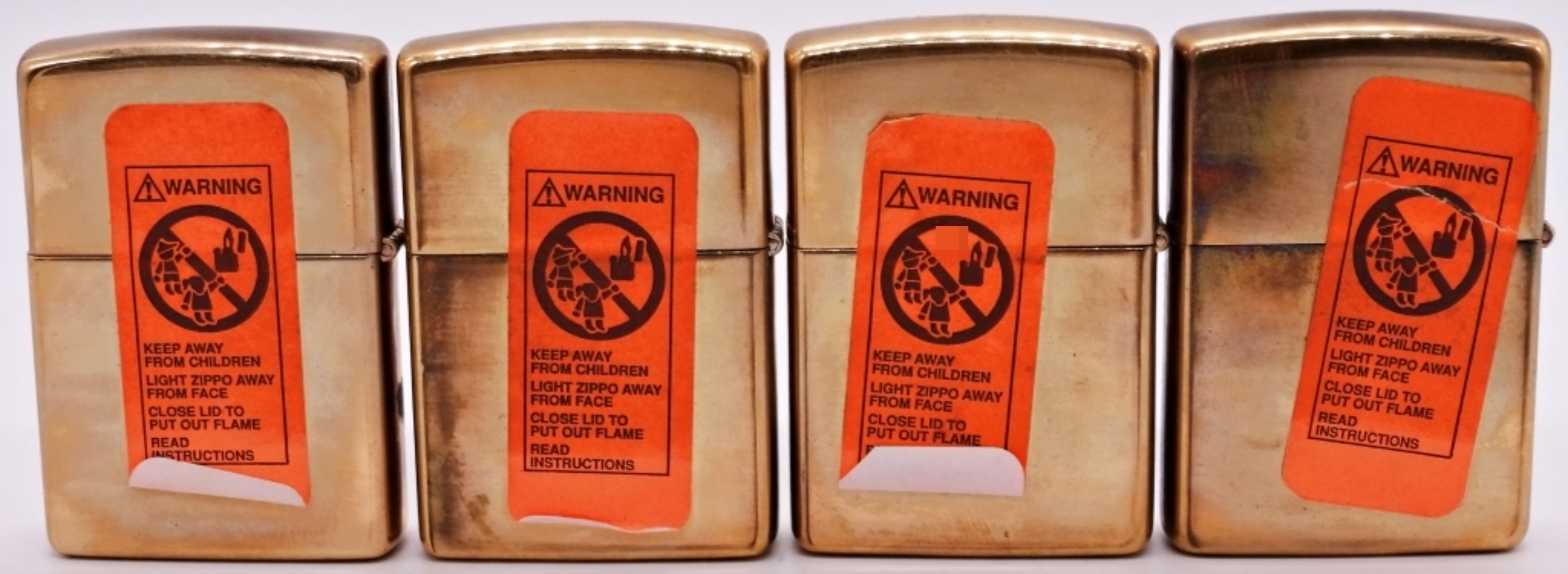 Zippo Forest Series Lighter Set Of Four