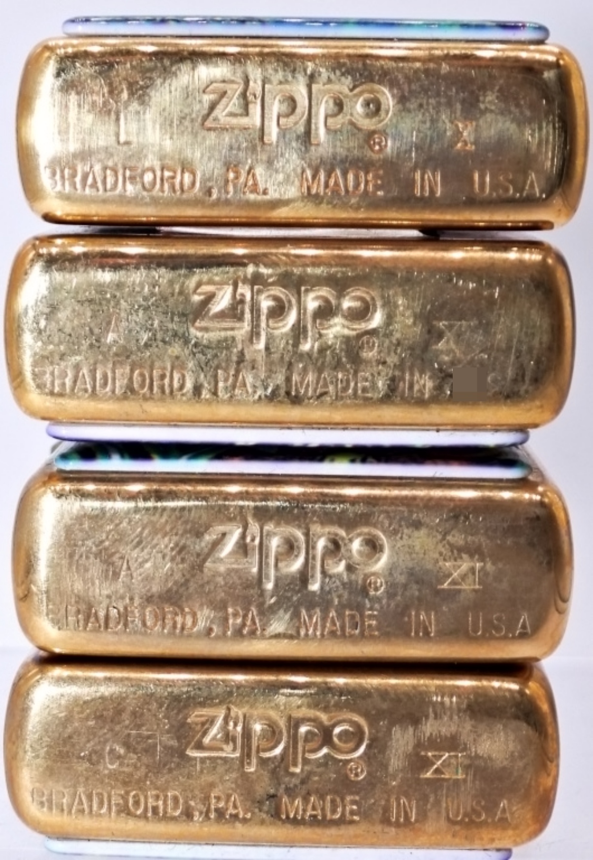 Zippo Forest Series Lighter Set Of Four