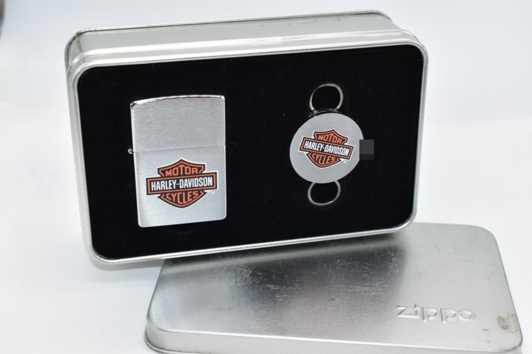 Zippo Harley-Davidson Gift Set with Keychain
