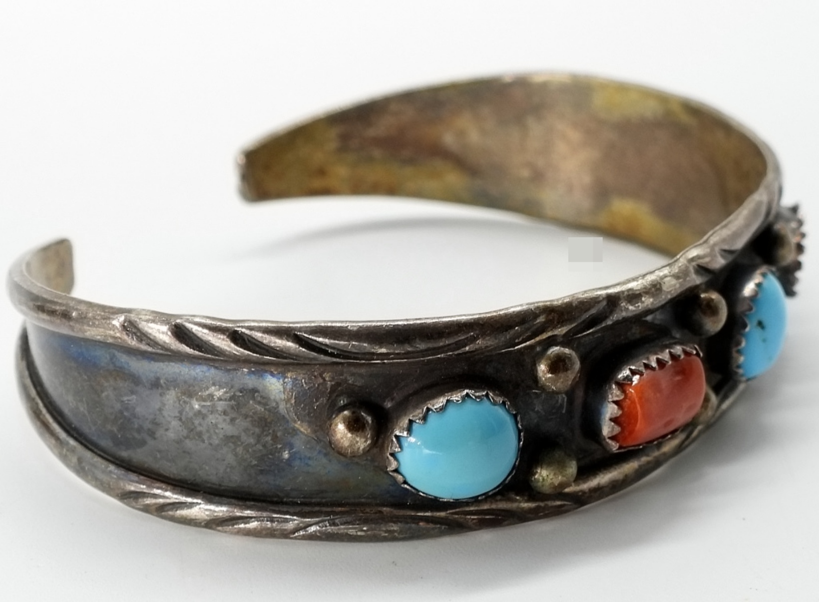 Navajo 925 Turquoise Bracelet & Ring Set