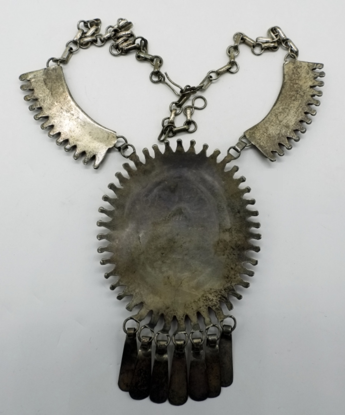 Native American 925 Coral Necklace