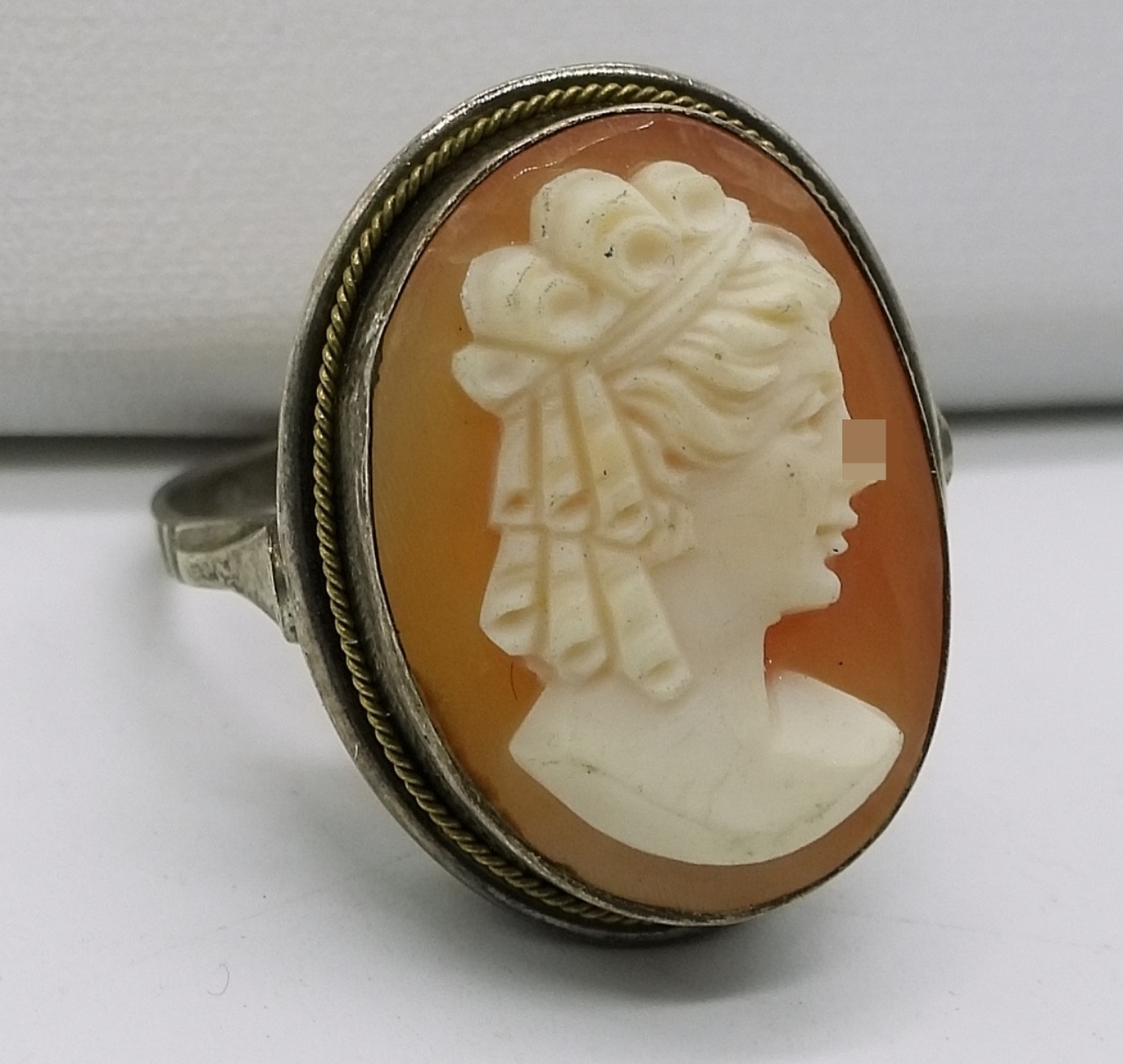 Sterling Cameo Ring & Pendant