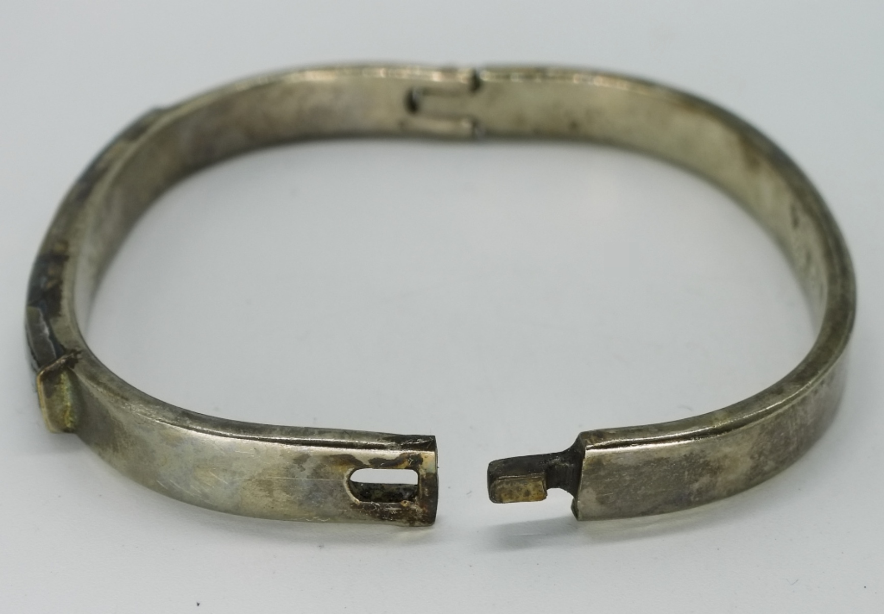 Mexico 925 Abalone Inlay Bracelet