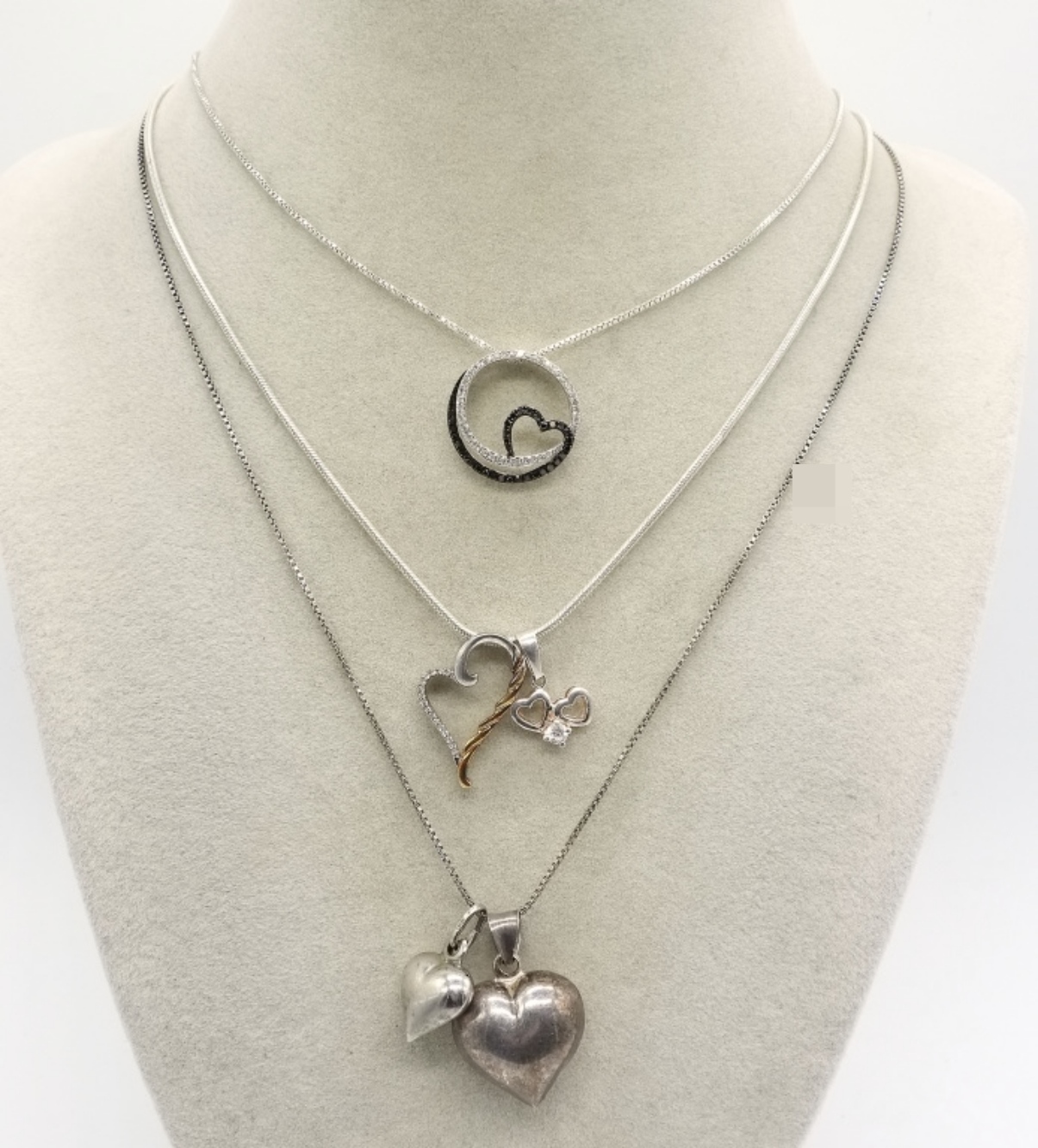 2 Diamond Necklaces & More
