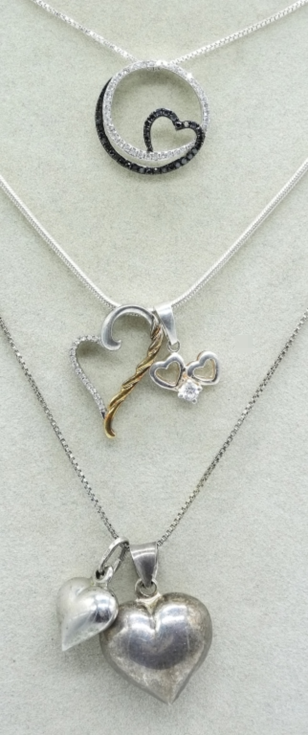 2 Diamond Necklaces & More