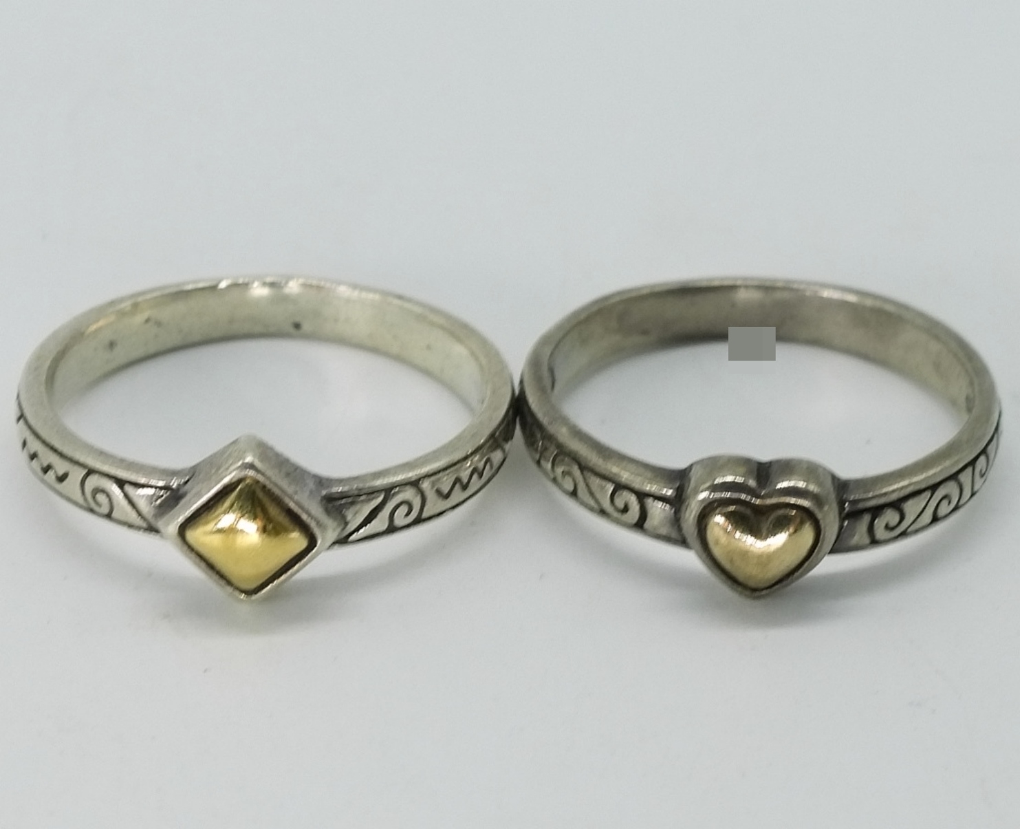 Three Brighton Sterling Silver Rings