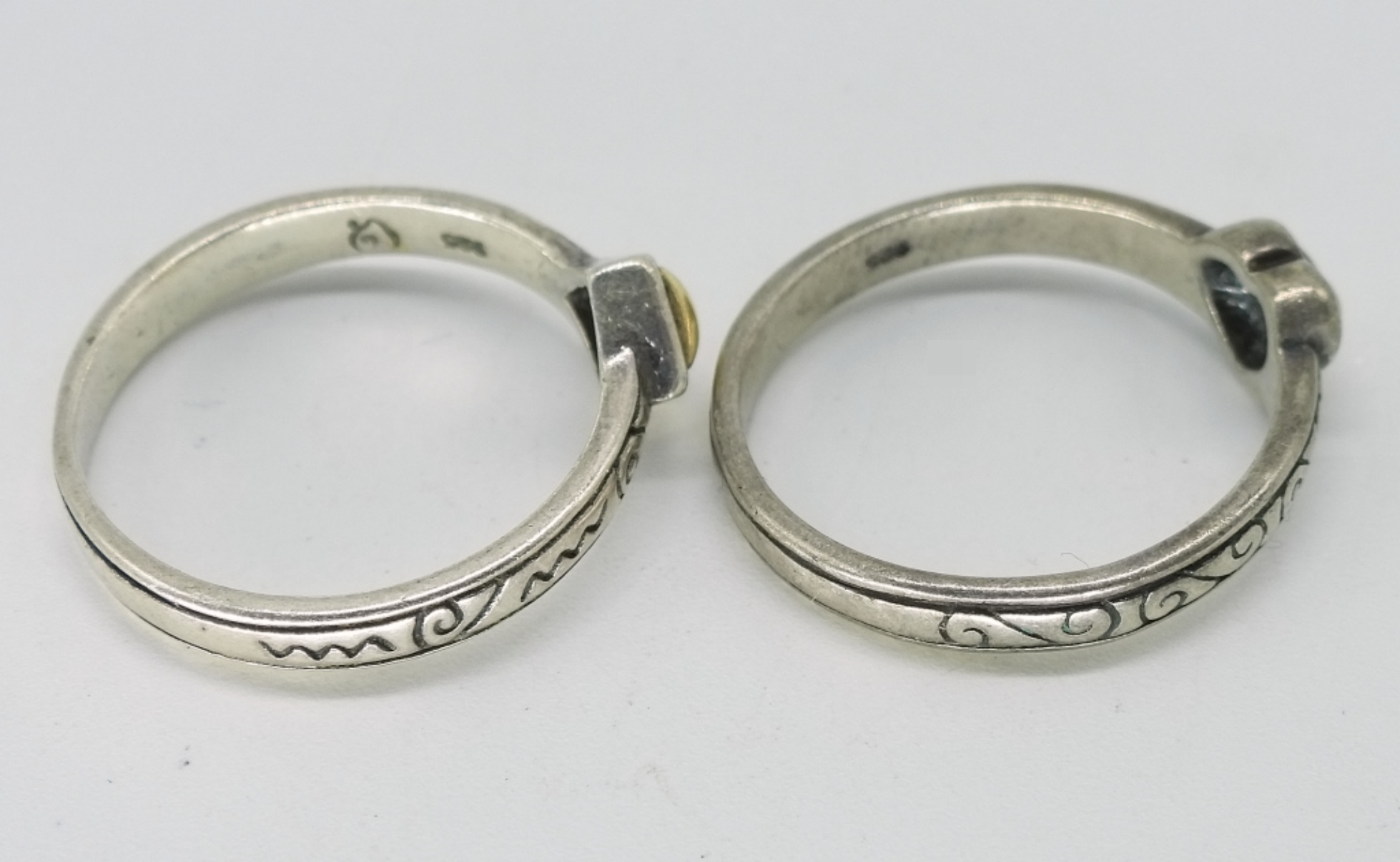 Three Brighton Sterling Silver Rings