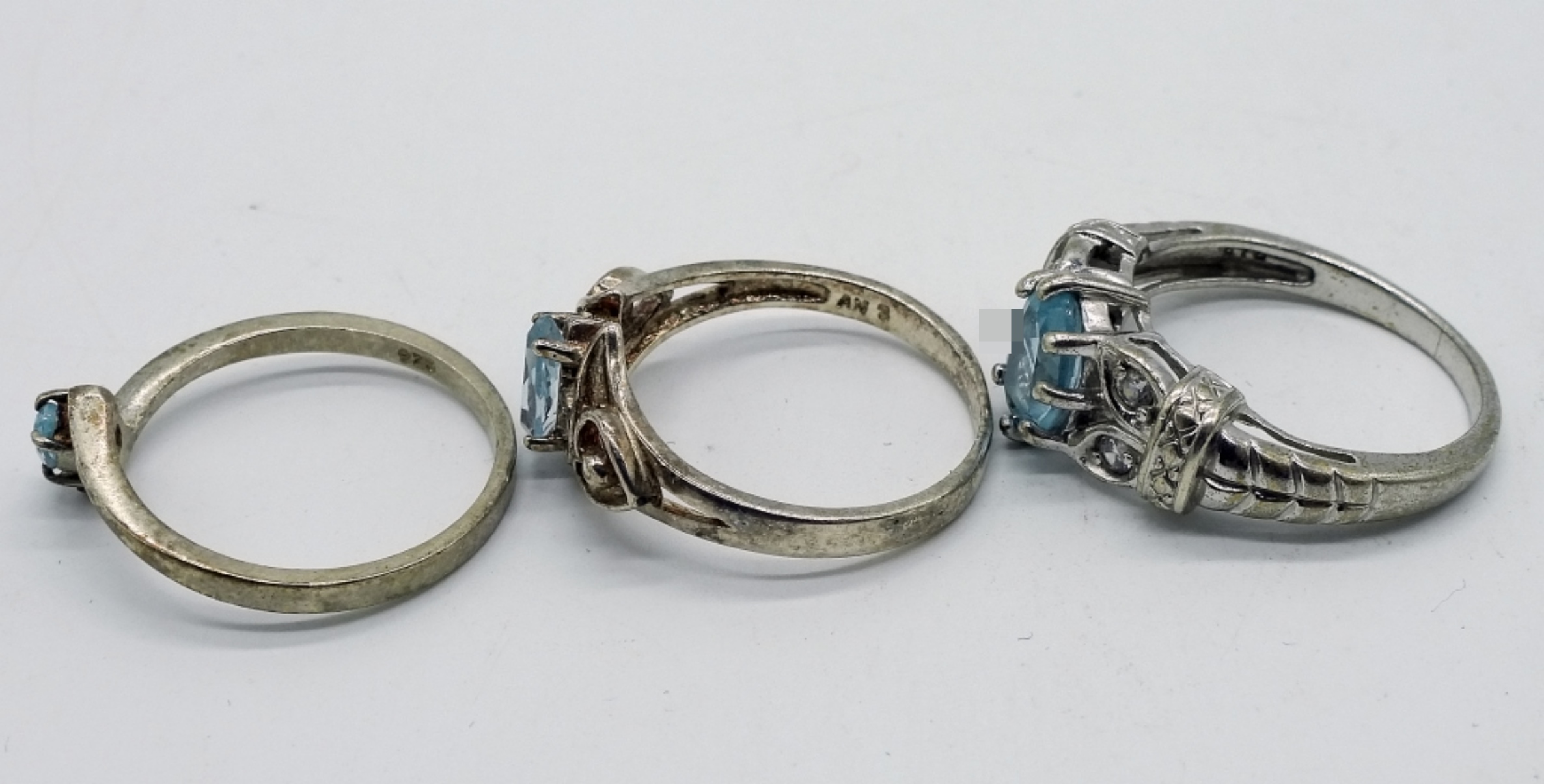 Sterling Blue Topaz Jewelry Set
