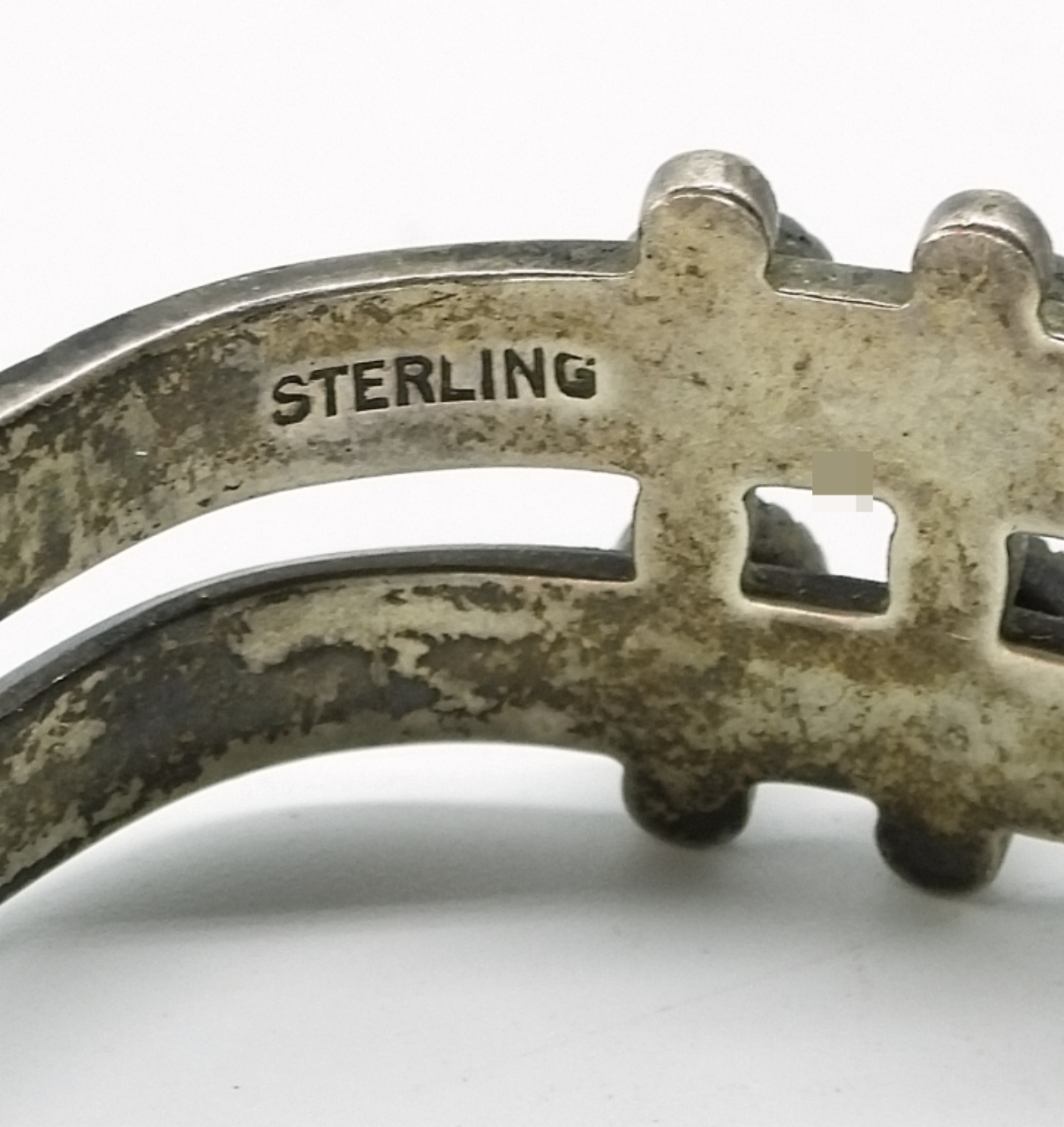 Vintage Sterling Turquoise Cuff Bracelets (2)