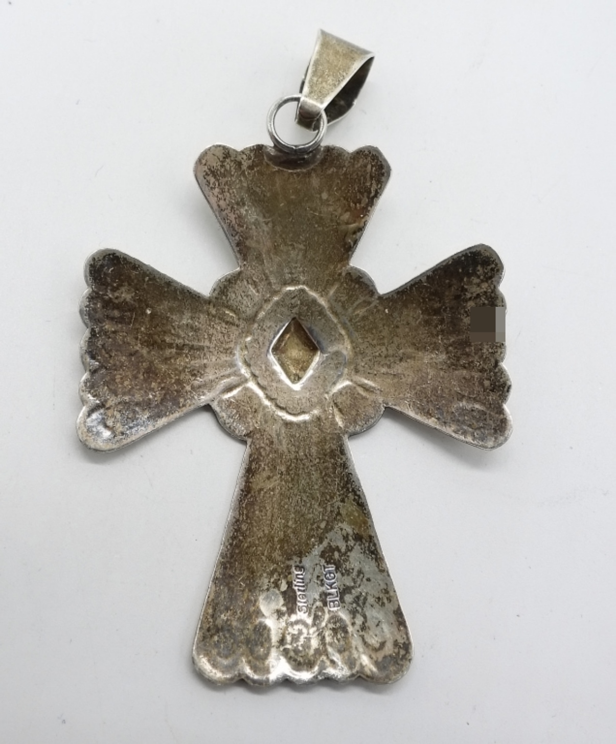 Sterling Cross Pendant