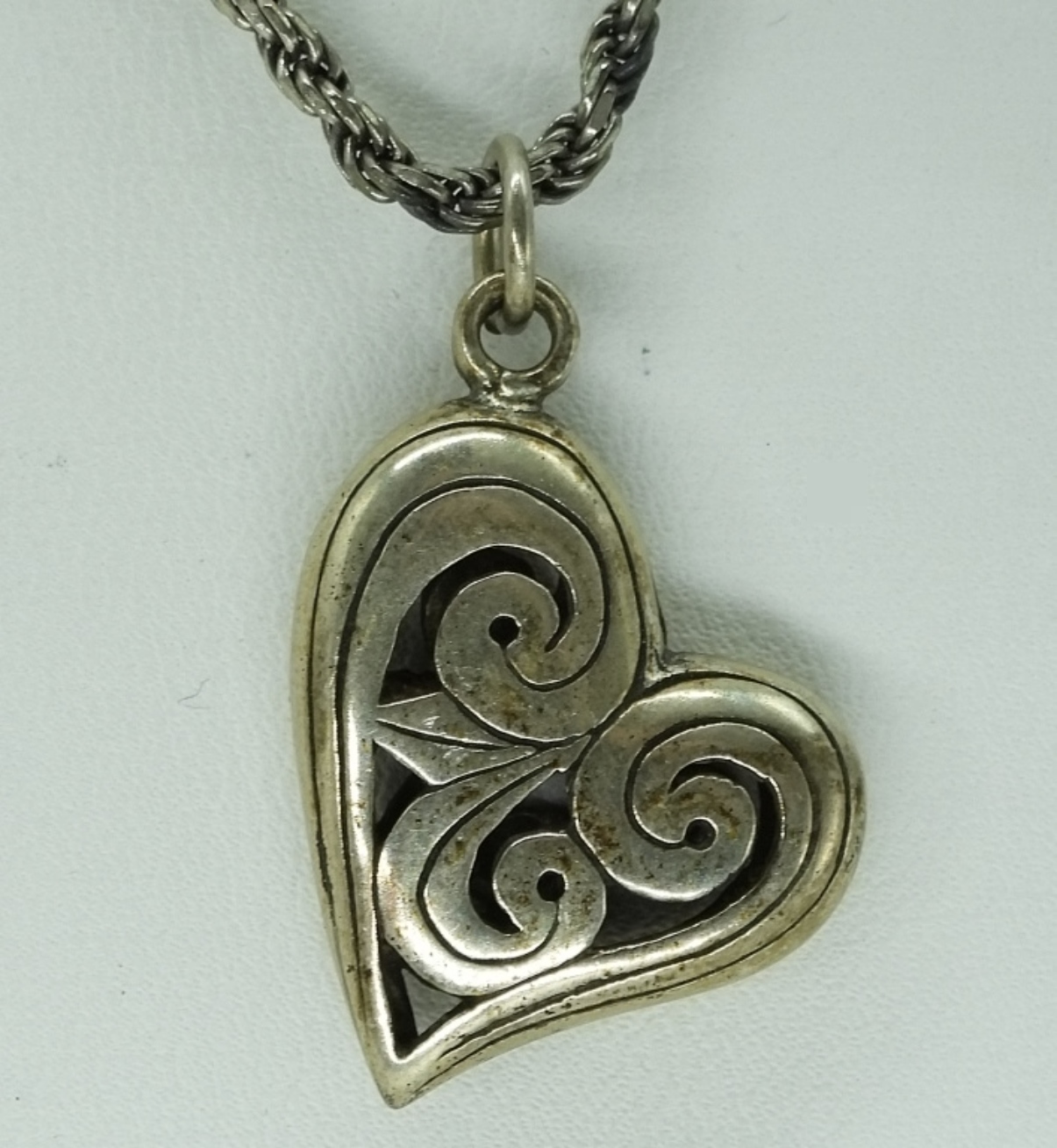 5 Sterling Heart Pendants